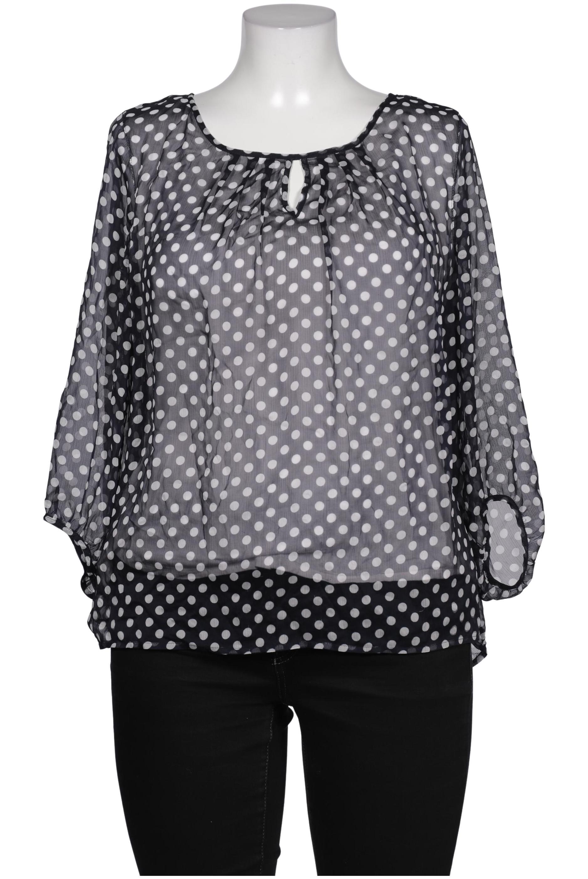 

Comma Damen Bluse, marineblau, Gr. 44