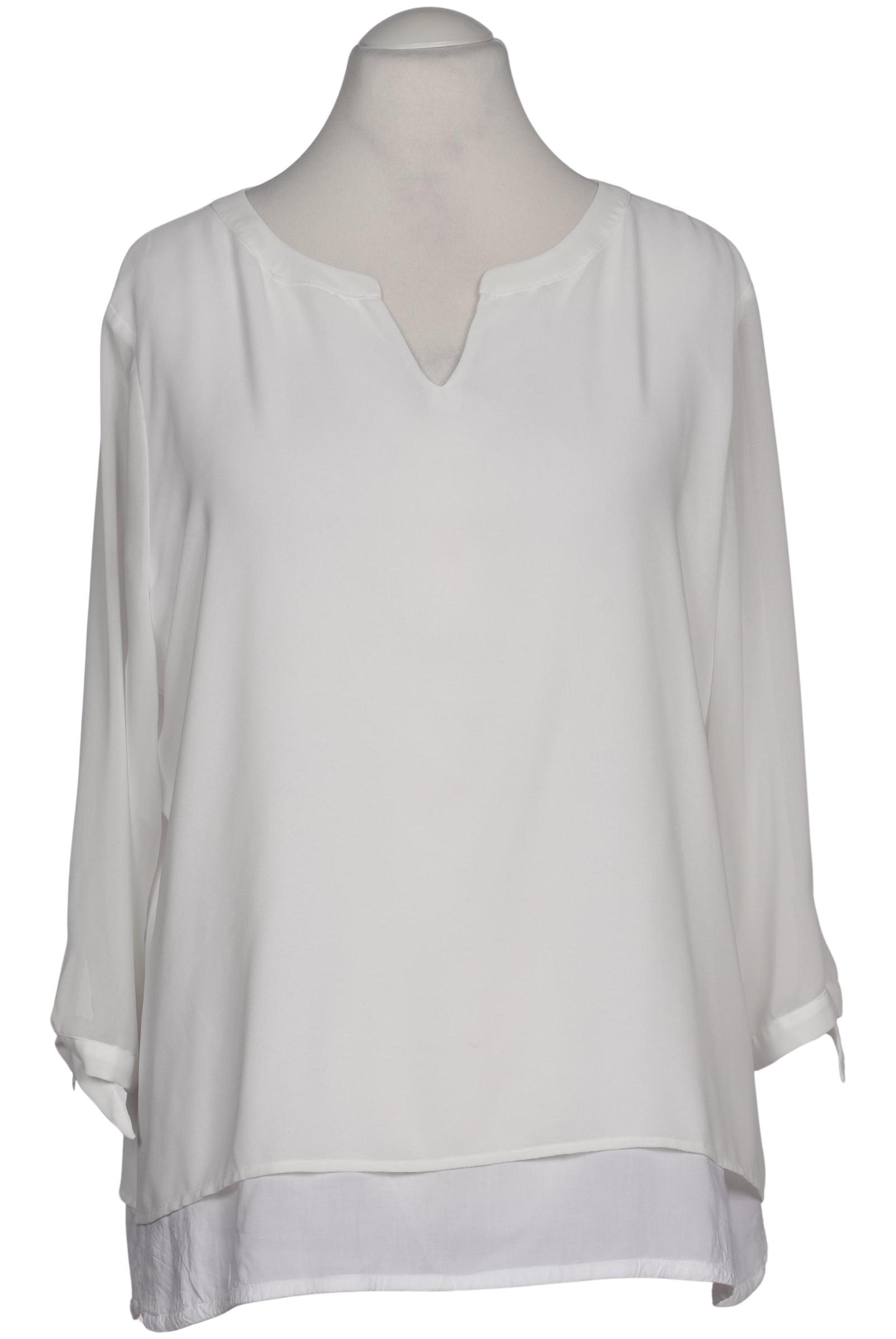 

Comma Damen Bluse, weiß, Gr. 44