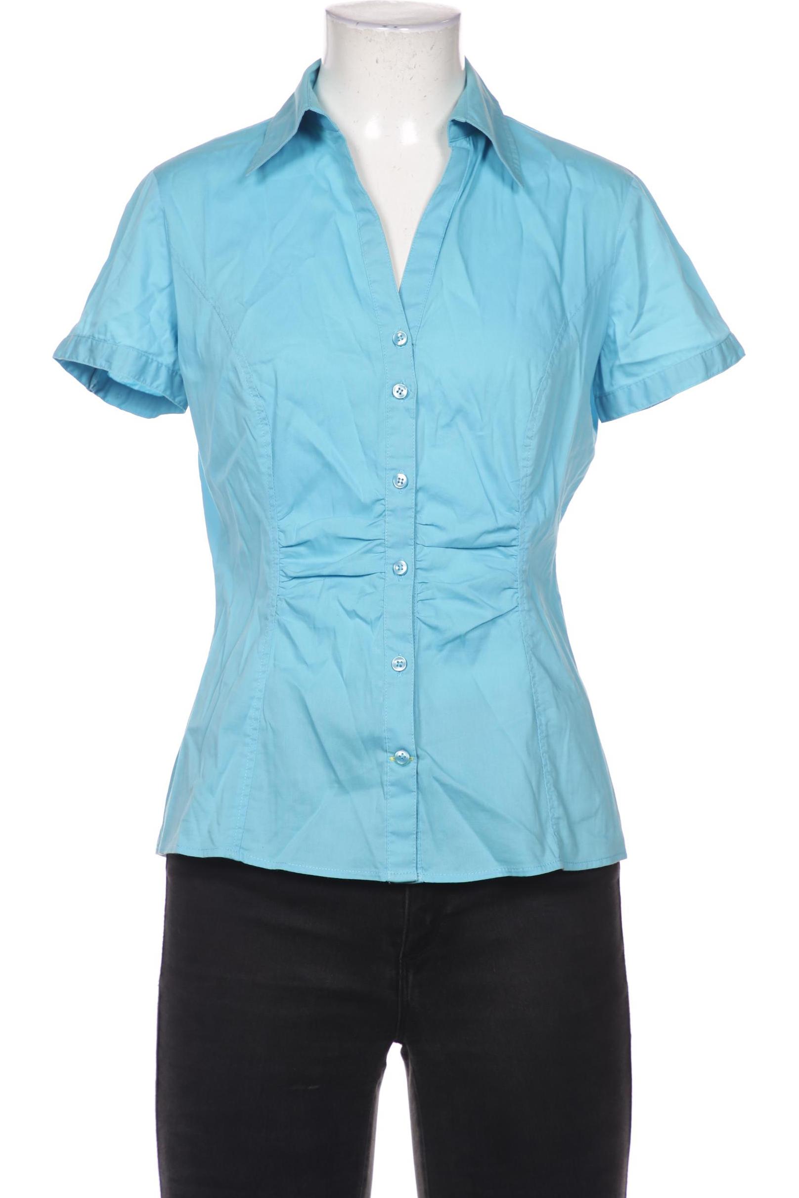 

Comma Damen Bluse, blau, Gr. 36