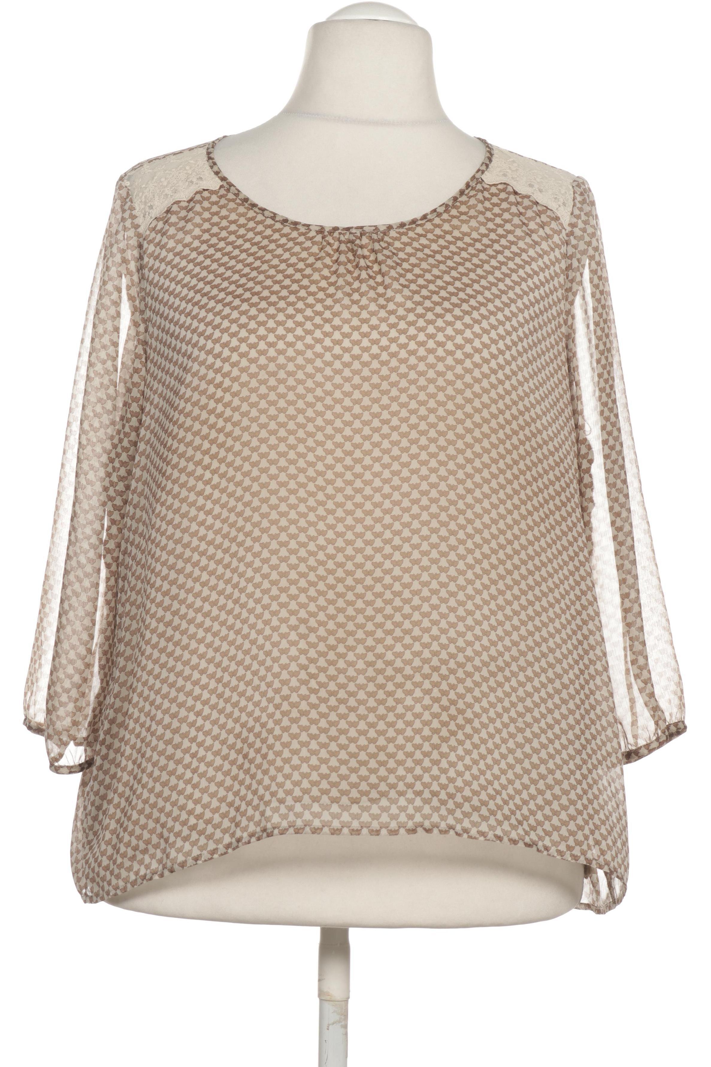 

Comma Damen Bluse, braun, Gr. 46