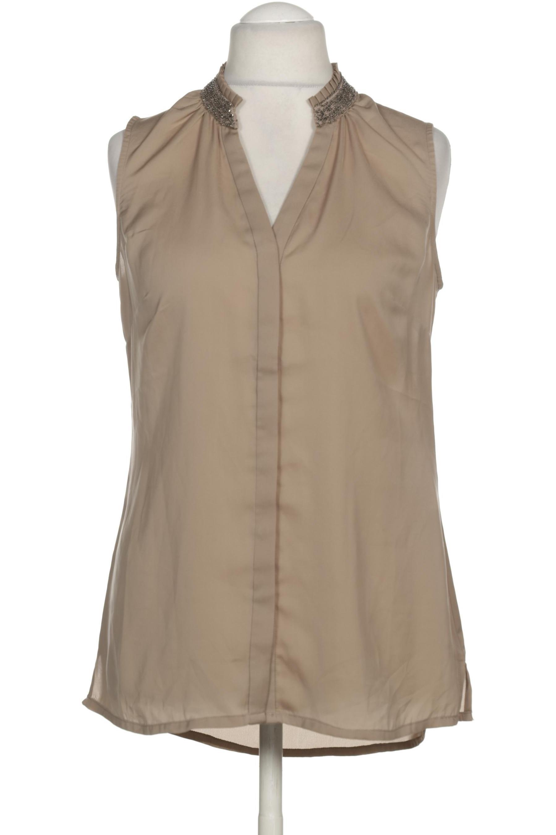 

Comma Damen Bluse, beige, Gr. 40