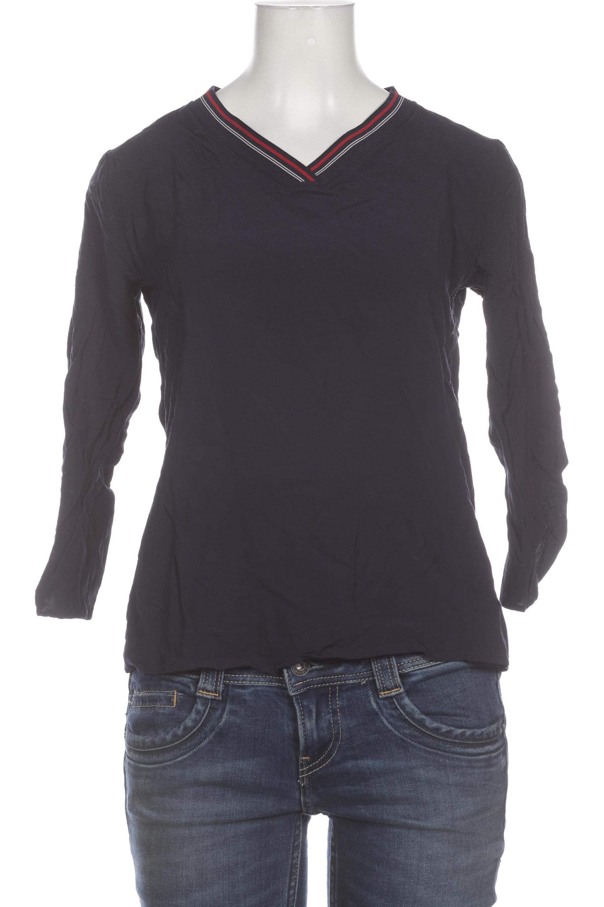 

Comma Damen Bluse, blau, Gr. 34