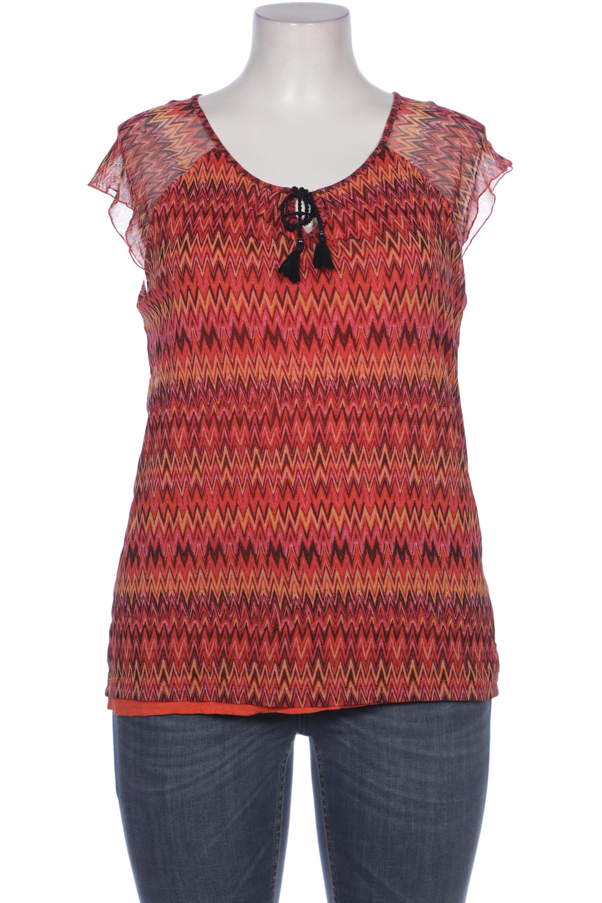 

Comma Damen Bluse, orange, Gr. 42