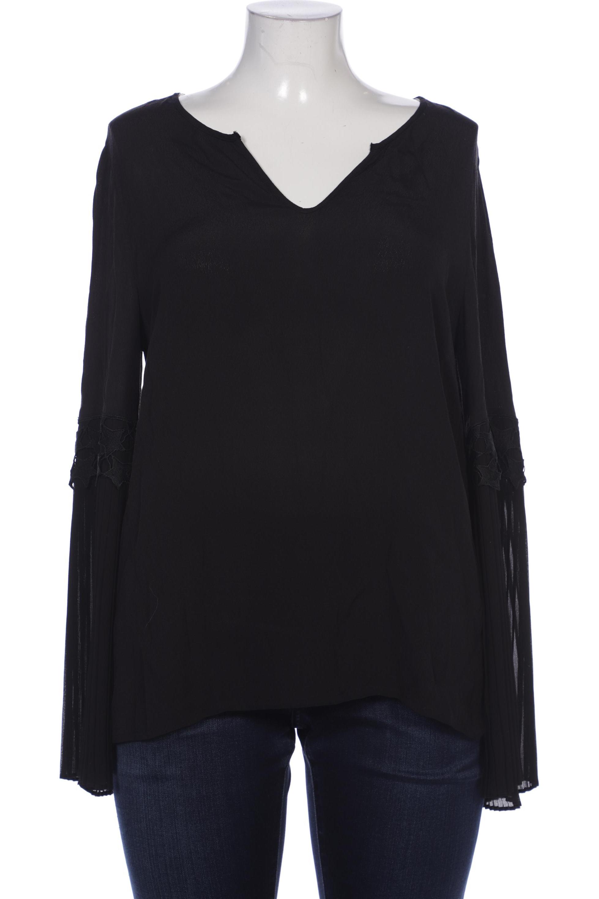 

Comma Damen Bluse, schwarz, Gr. 42