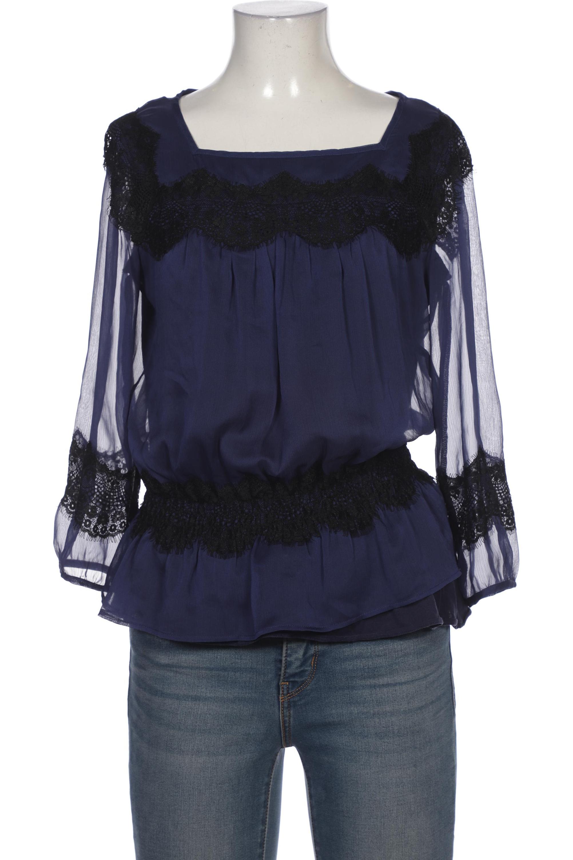 

Comma Damen Bluse, marineblau