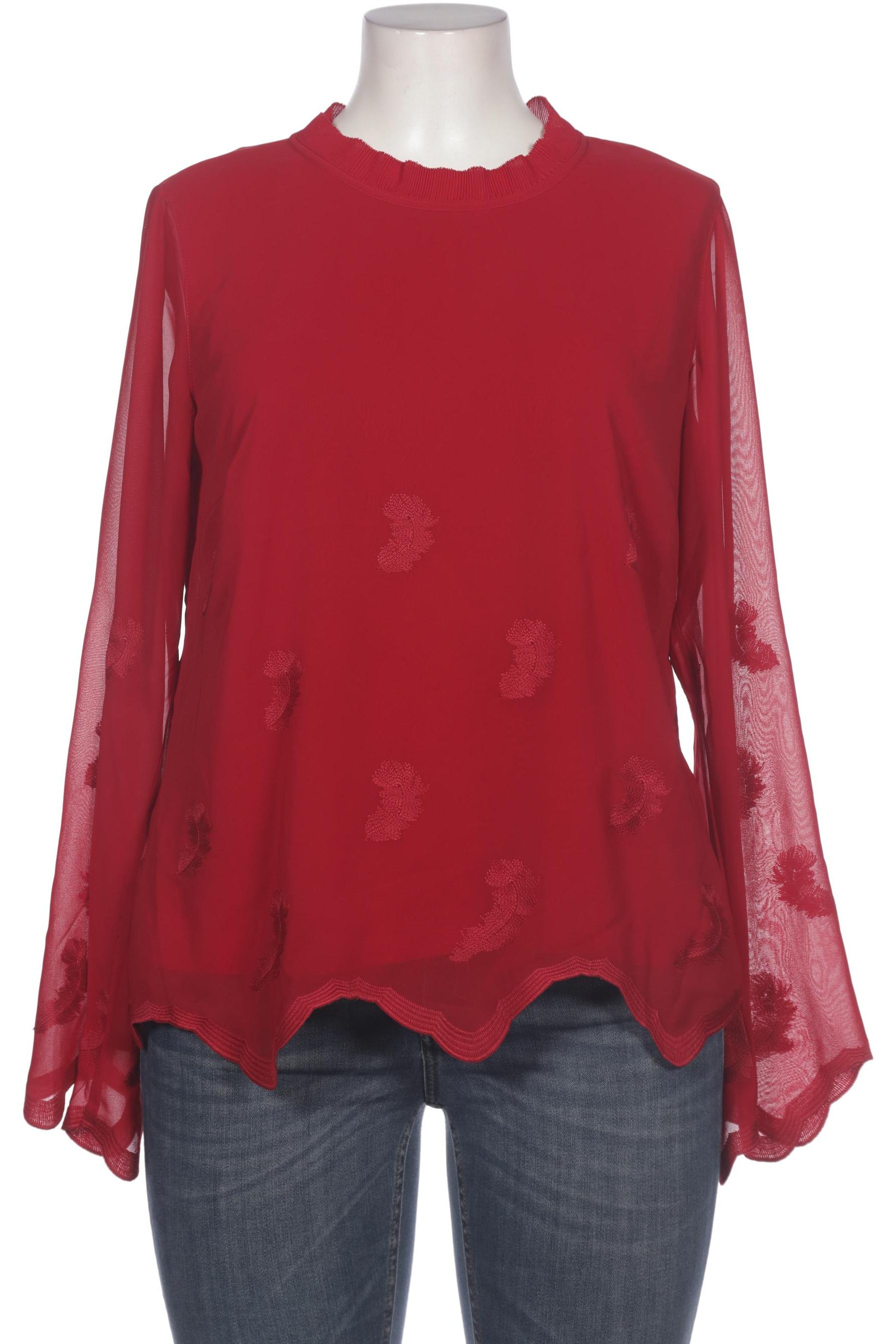 

Comma Damen Bluse, rot, Gr. 42