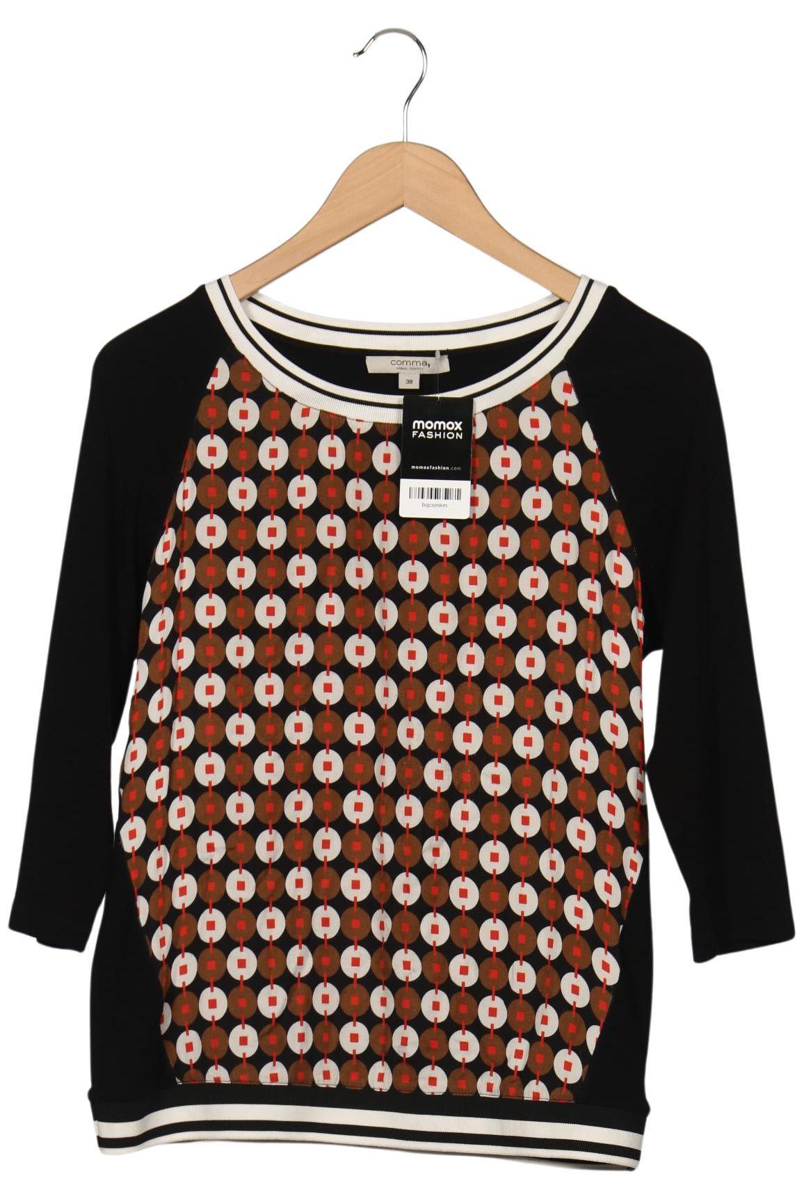 

Comma Damen Bluse, schwarz, Gr. 38