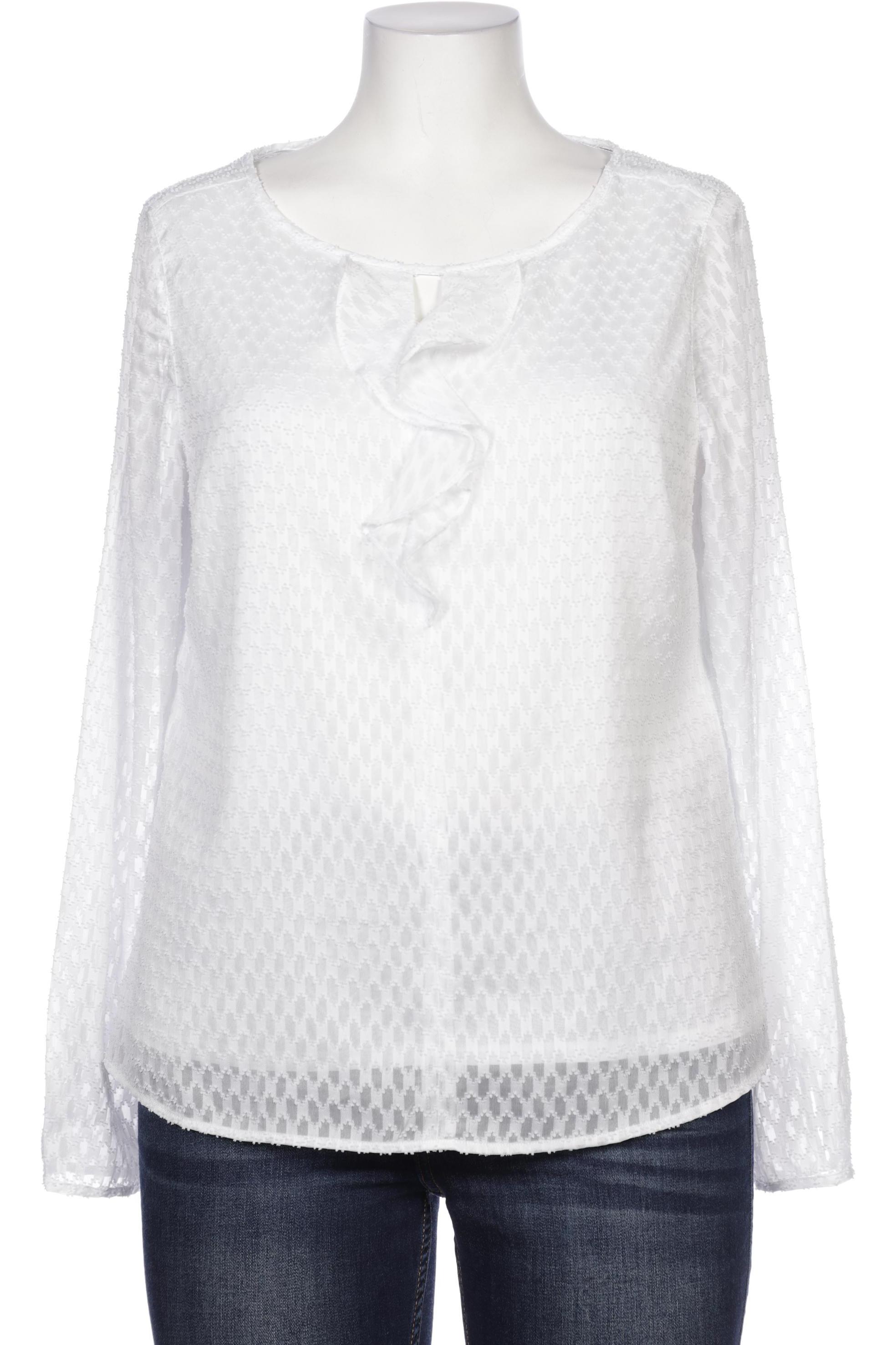 

Comma Damen Bluse, weiß, Gr. 42
