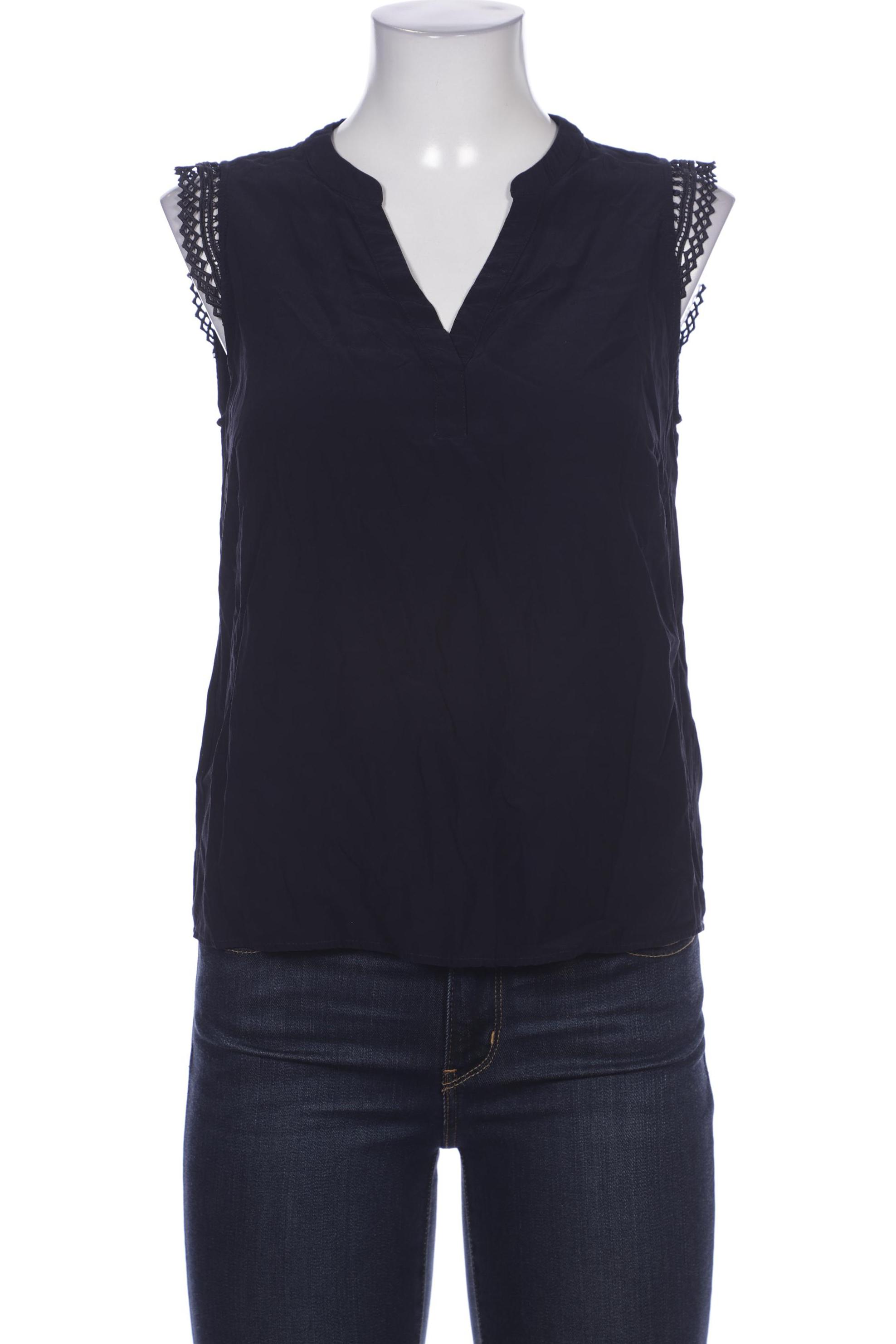 

Comma Damen Bluse, marineblau, Gr. 40