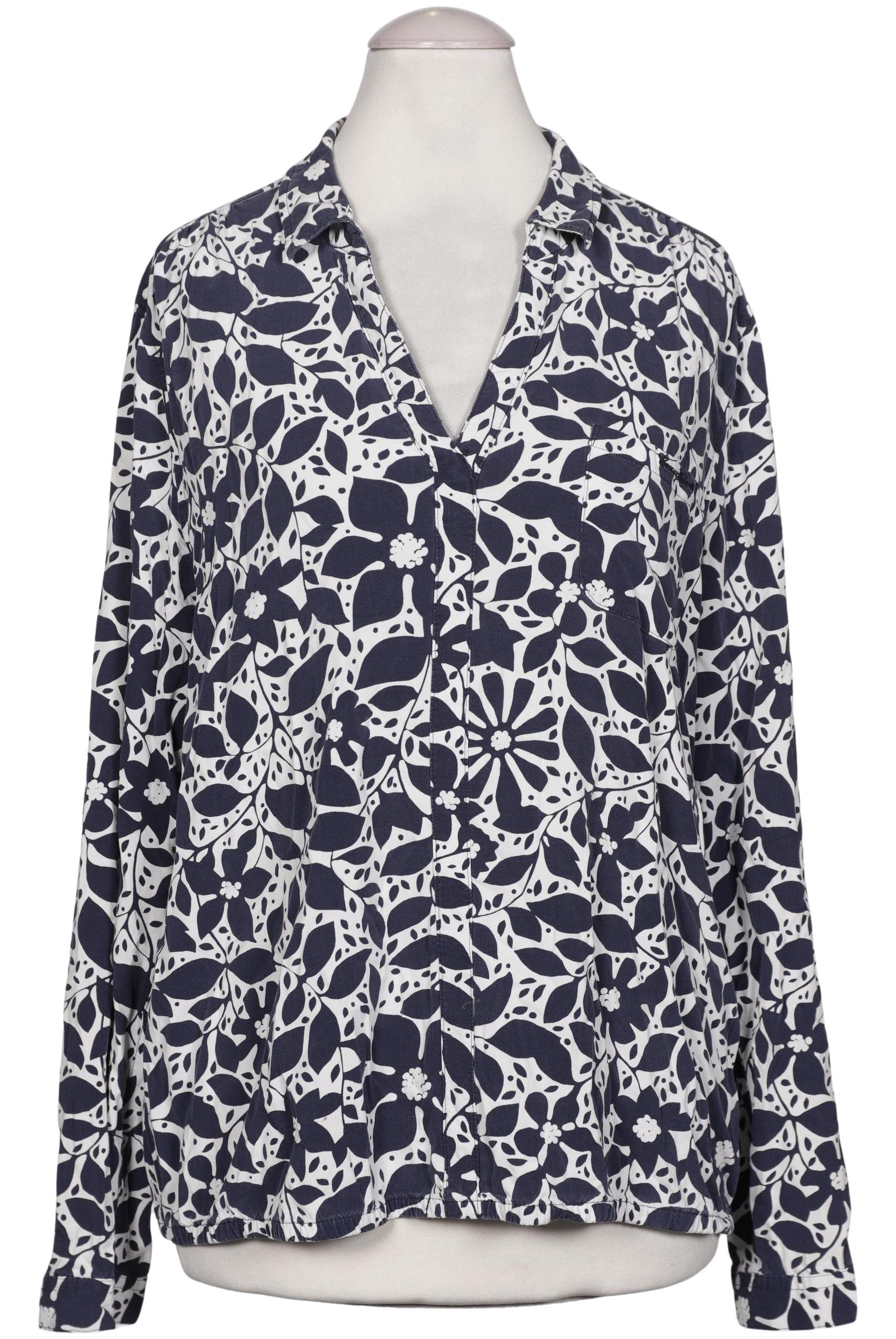 

Comma Damen Bluse, marineblau, Gr. 38