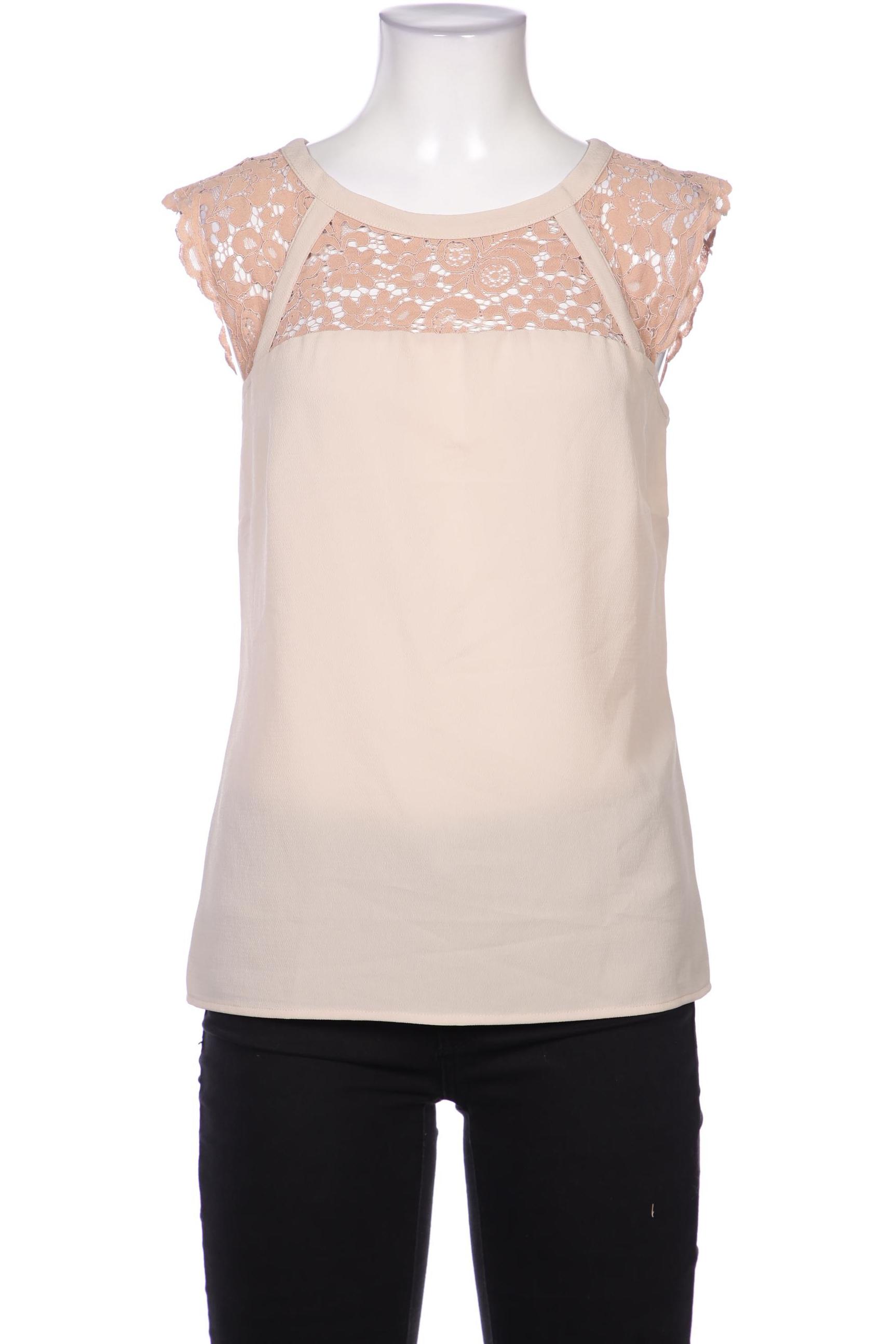 

Comma Damen Bluse, beige, Gr. 36