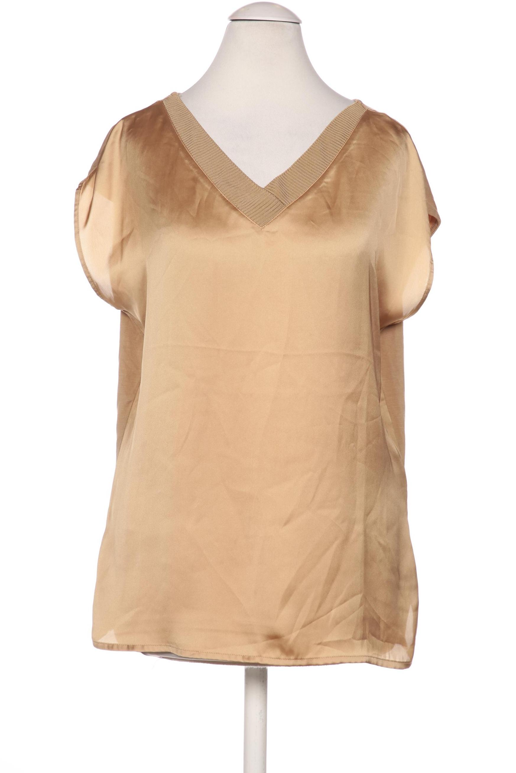 

Comma Damen Bluse, beige, Gr. 36