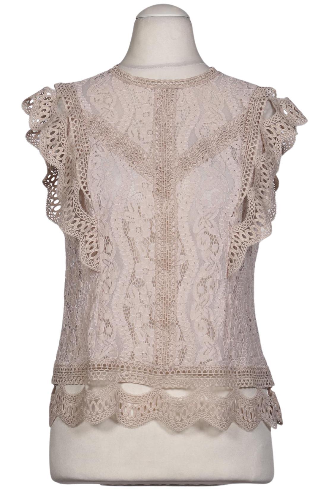 

Comma Damen Bluse, beige, Gr. 38