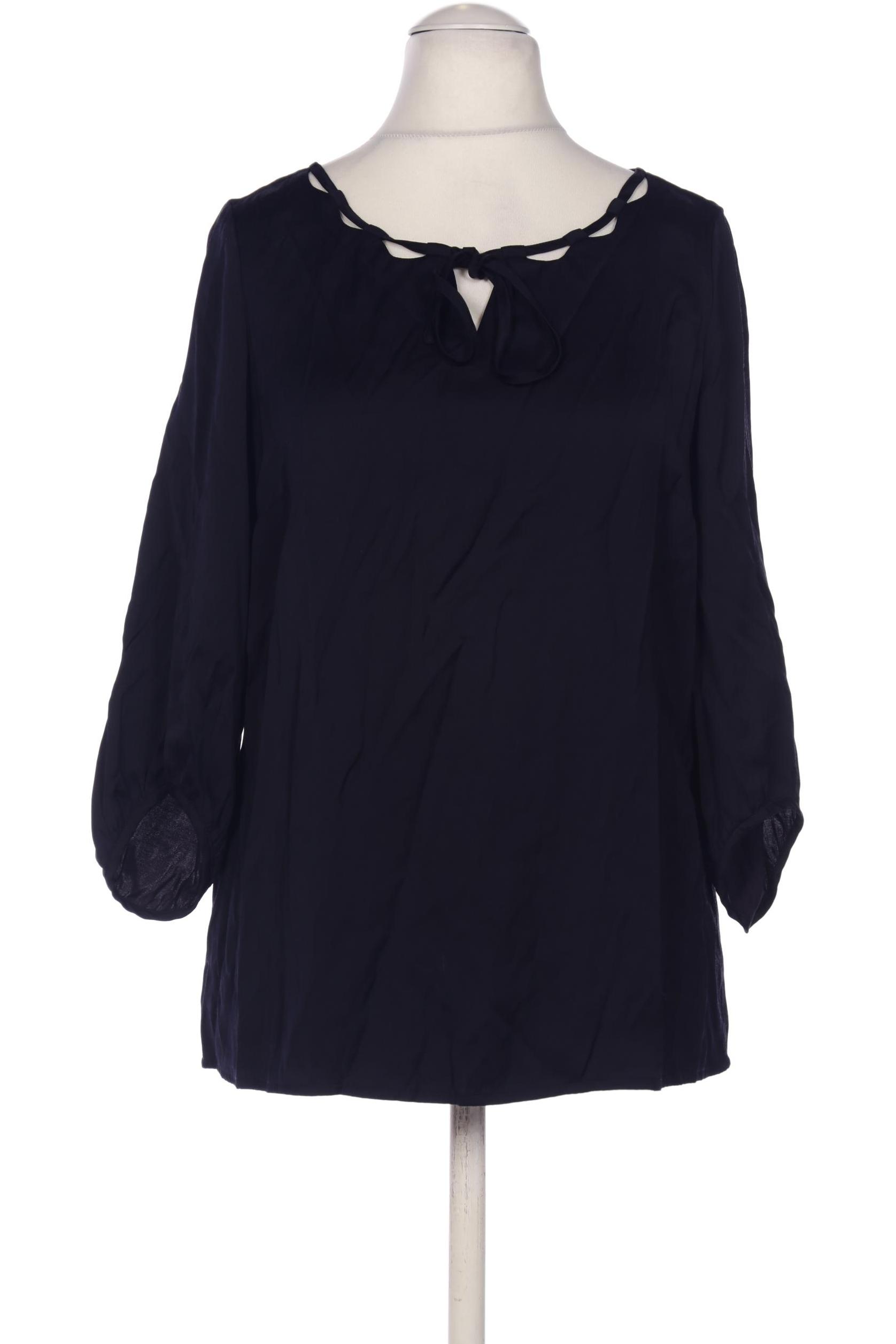 

Comma Damen Bluse, marineblau, Gr. 36