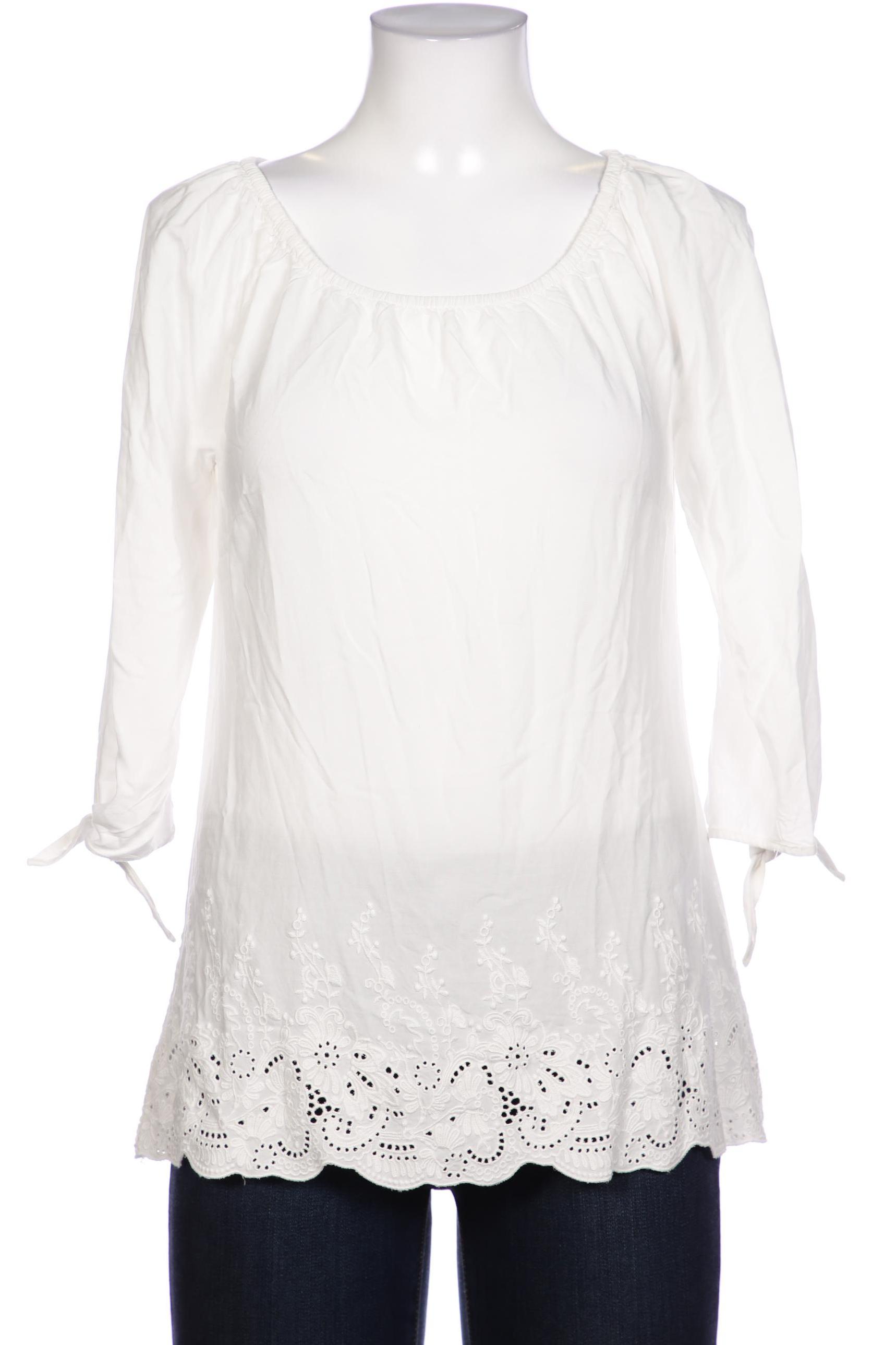 

Comma Damen Bluse, weiß, Gr. 38