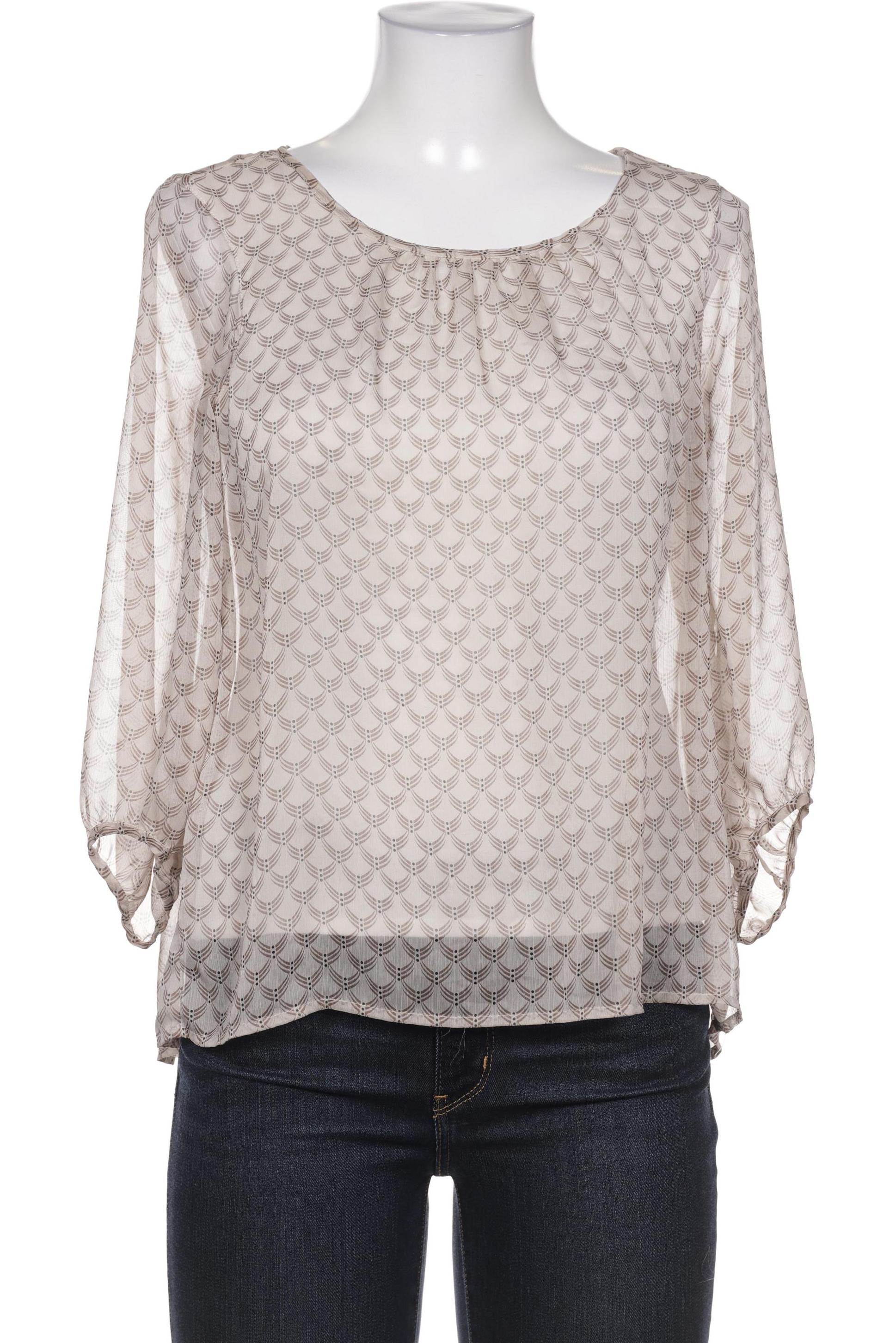

Comma Damen Bluse, beige, Gr. 36