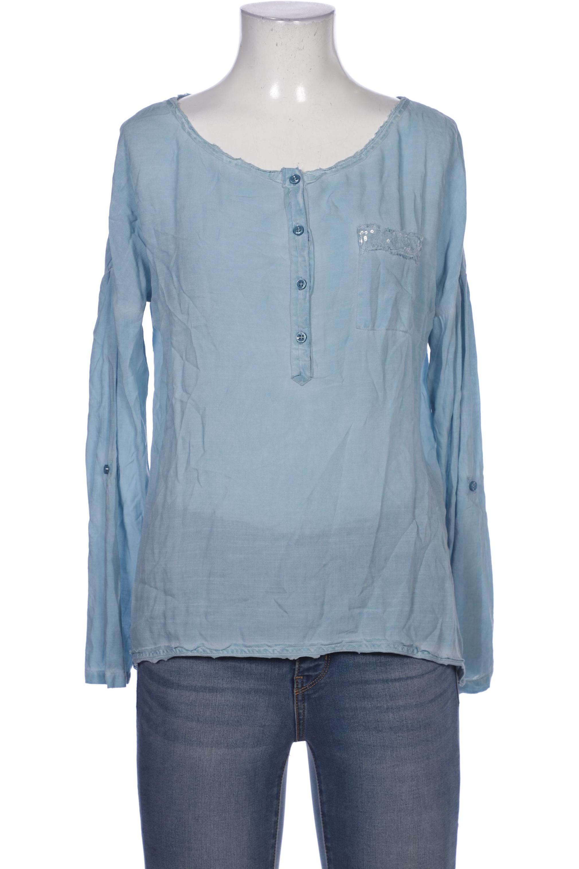 

Comma Damen Bluse, hellblau, Gr. 36