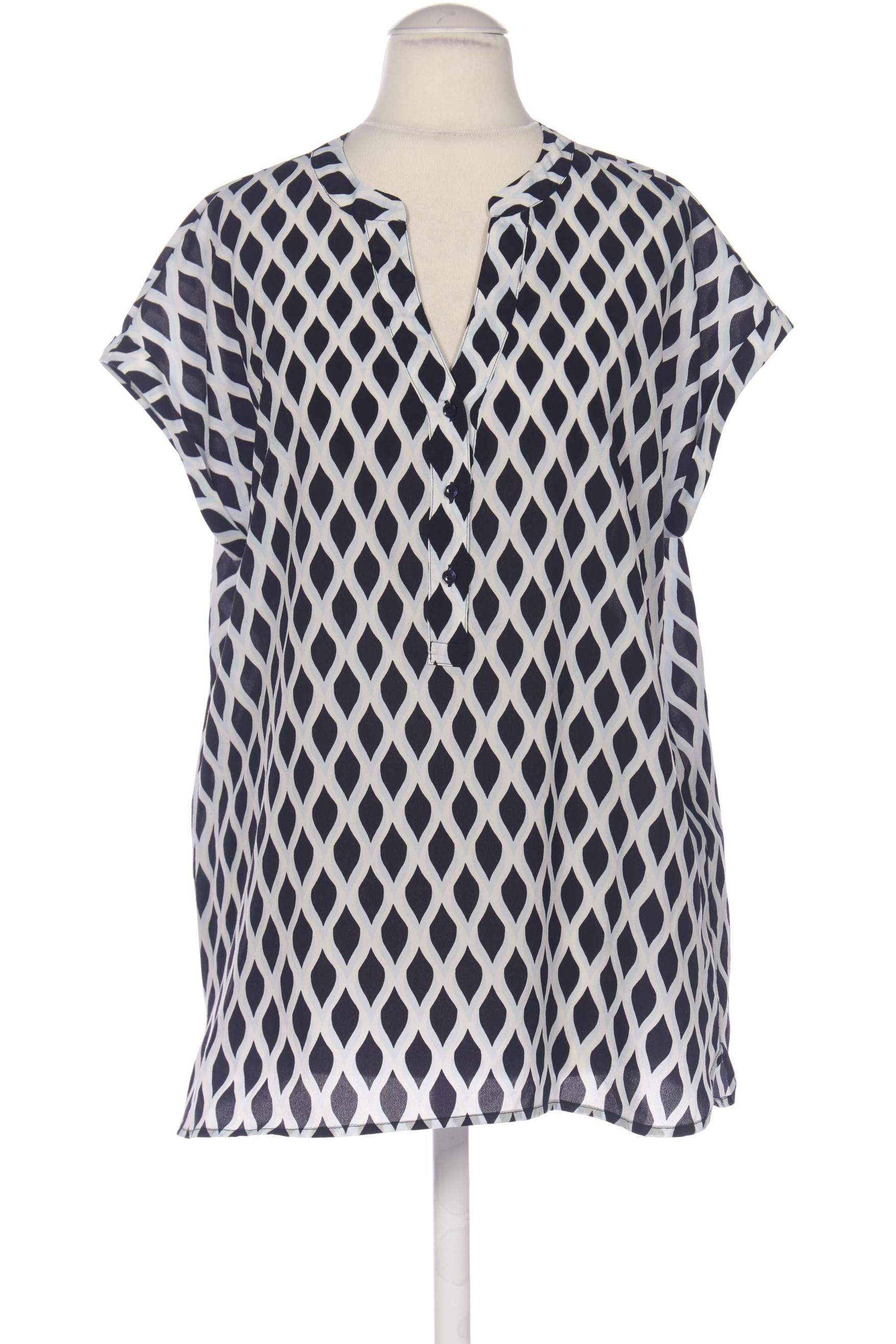 

Comma Damen Bluse, marineblau, Gr. 38