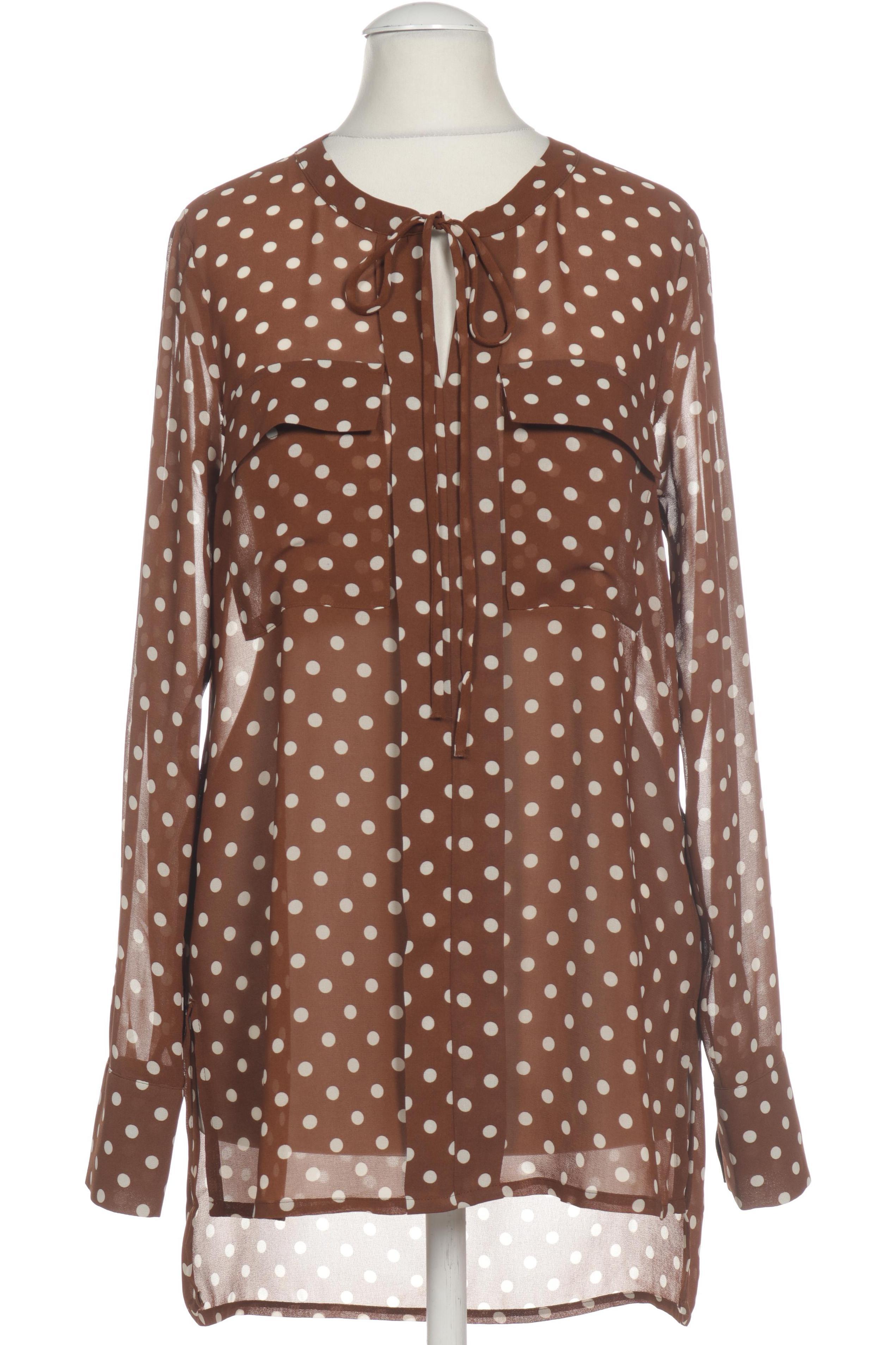 

Comma Damen Bluse, braun, Gr. 34