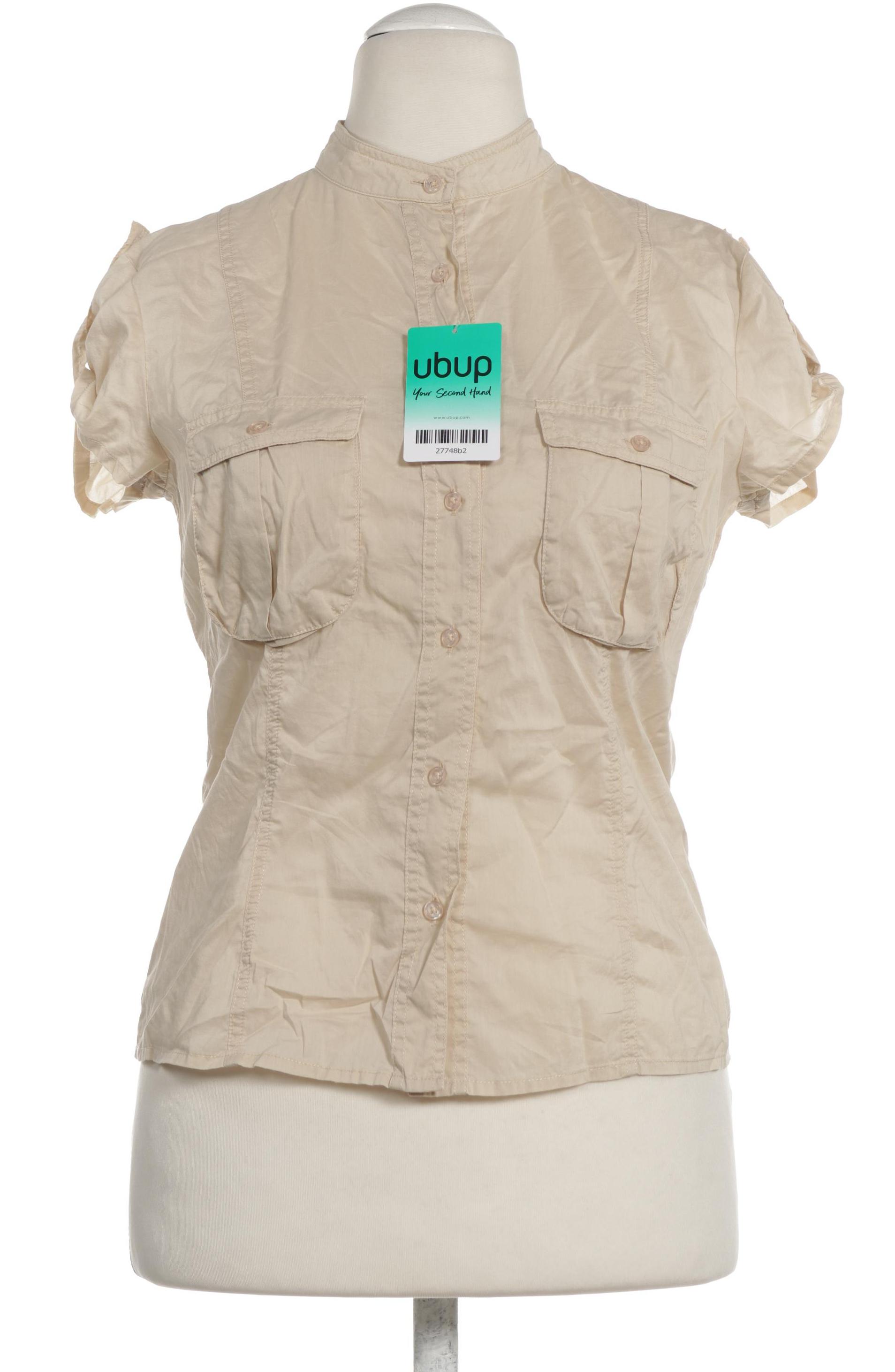

Comma Damen Bluse, beige, Gr. 36