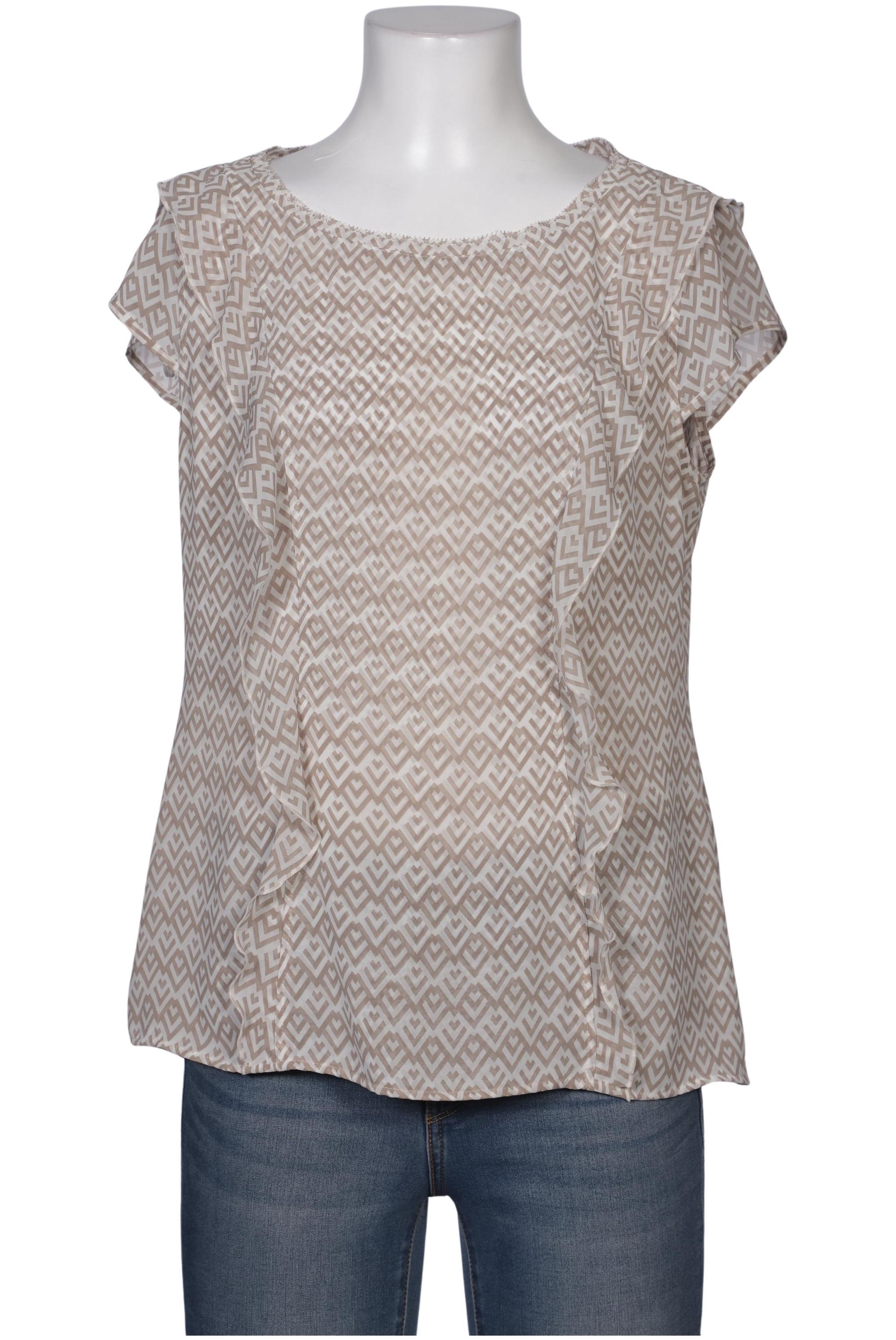 

Comma Damen Bluse, beige, Gr. 38