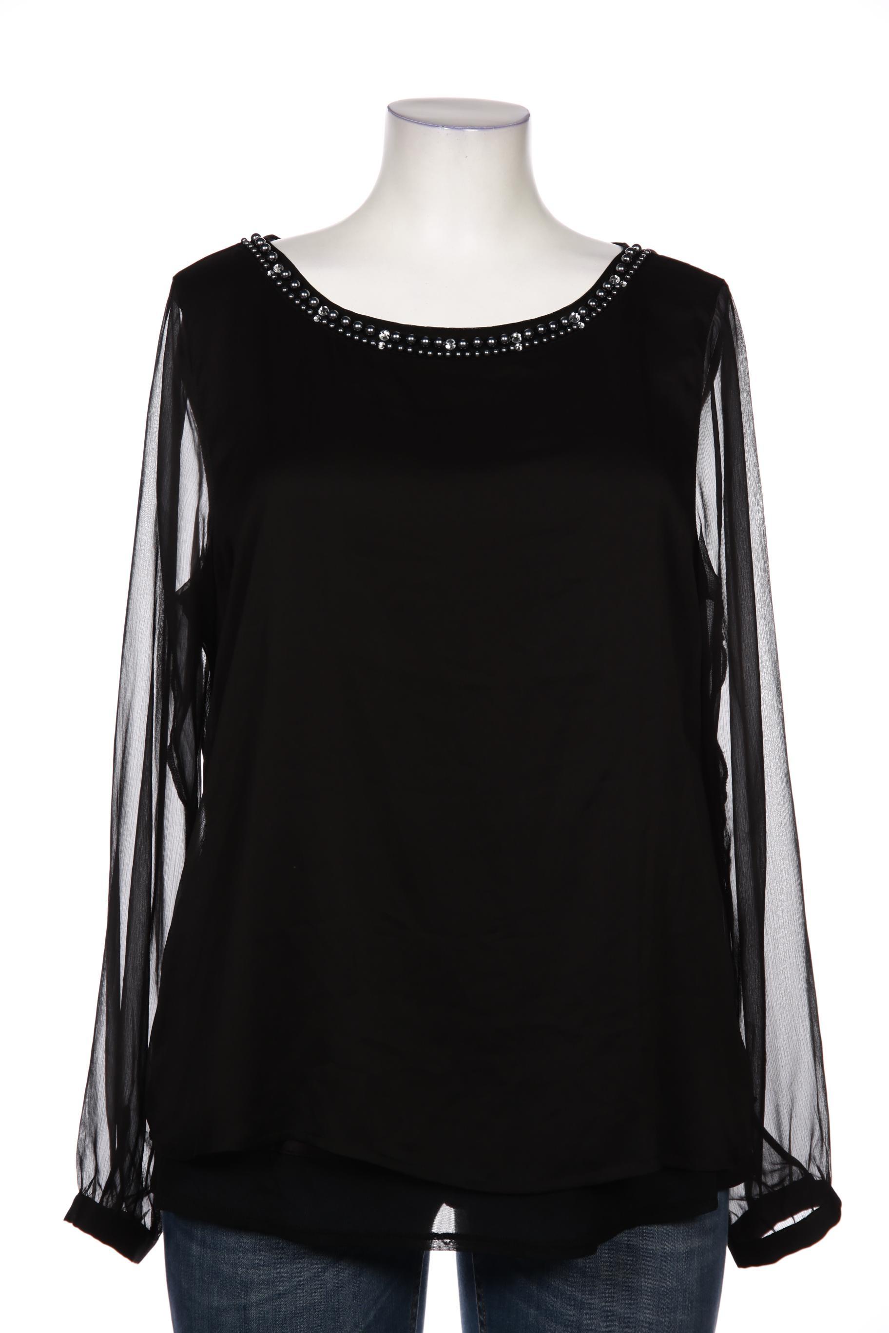 

Comma Damen Bluse, schwarz, Gr. 44