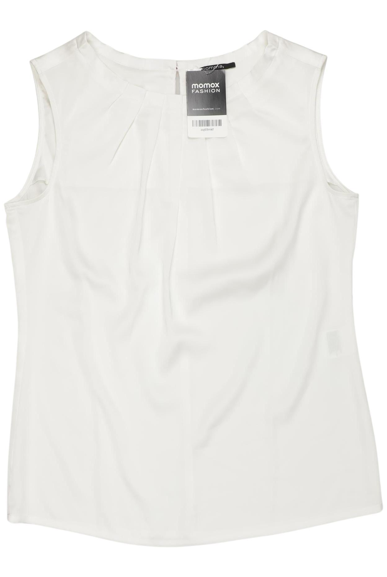 

Comma Damen Bluse, weiß, Gr. 34