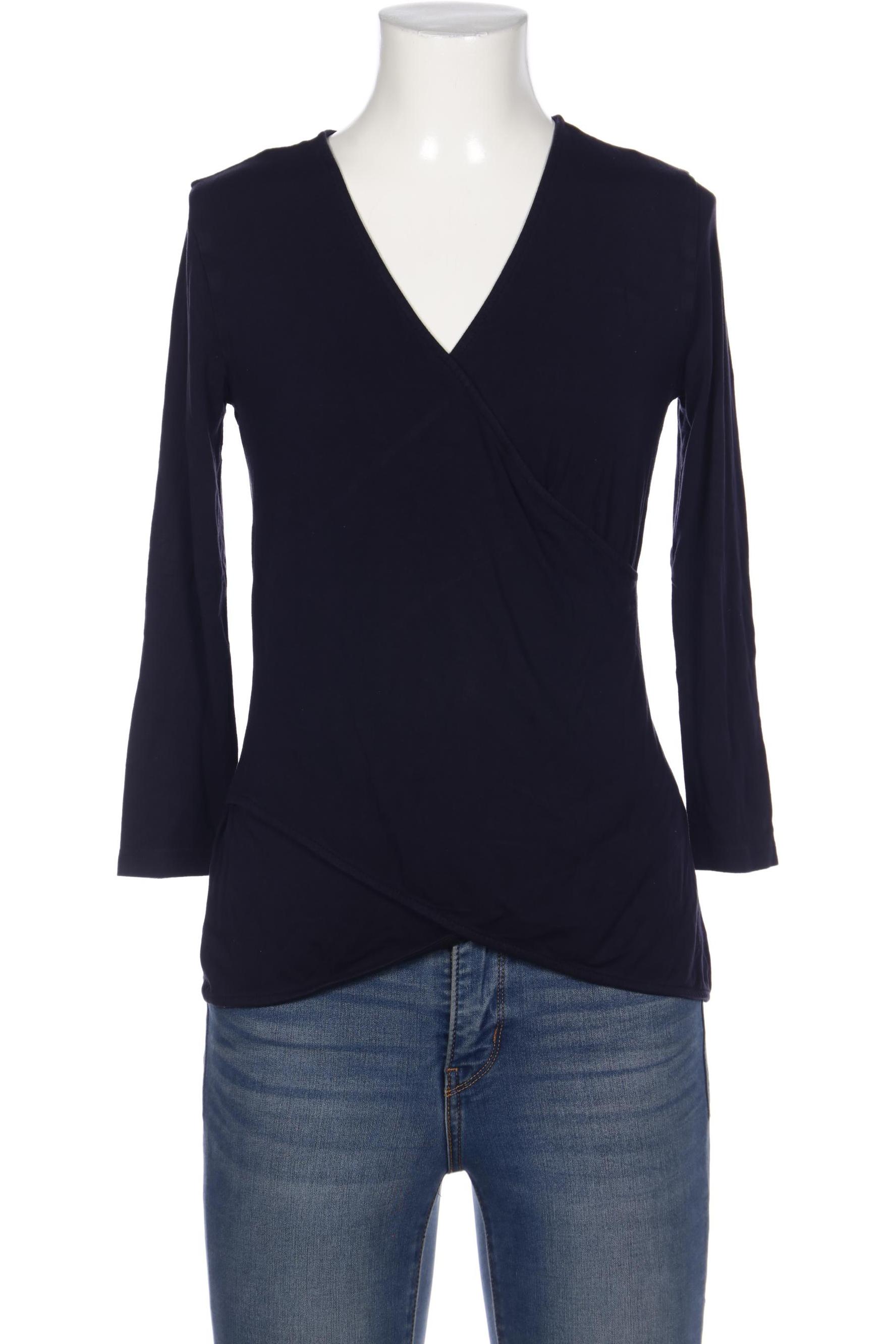

Comma Damen Bluse, marineblau, Gr. 34