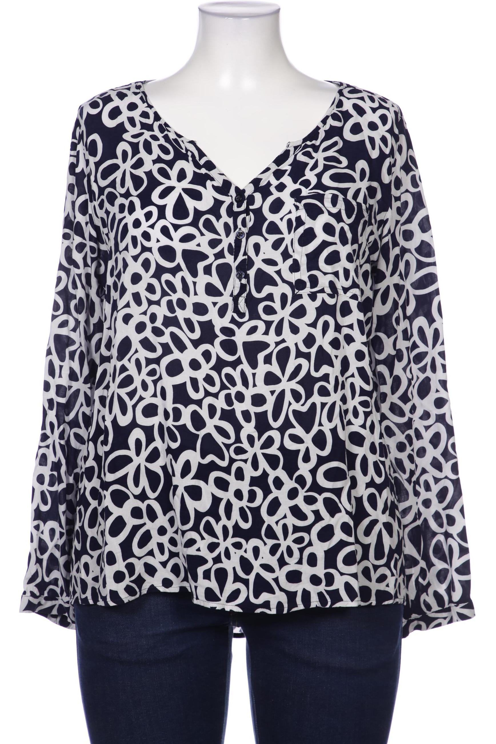 

Comma Damen Bluse, marineblau, Gr. 42