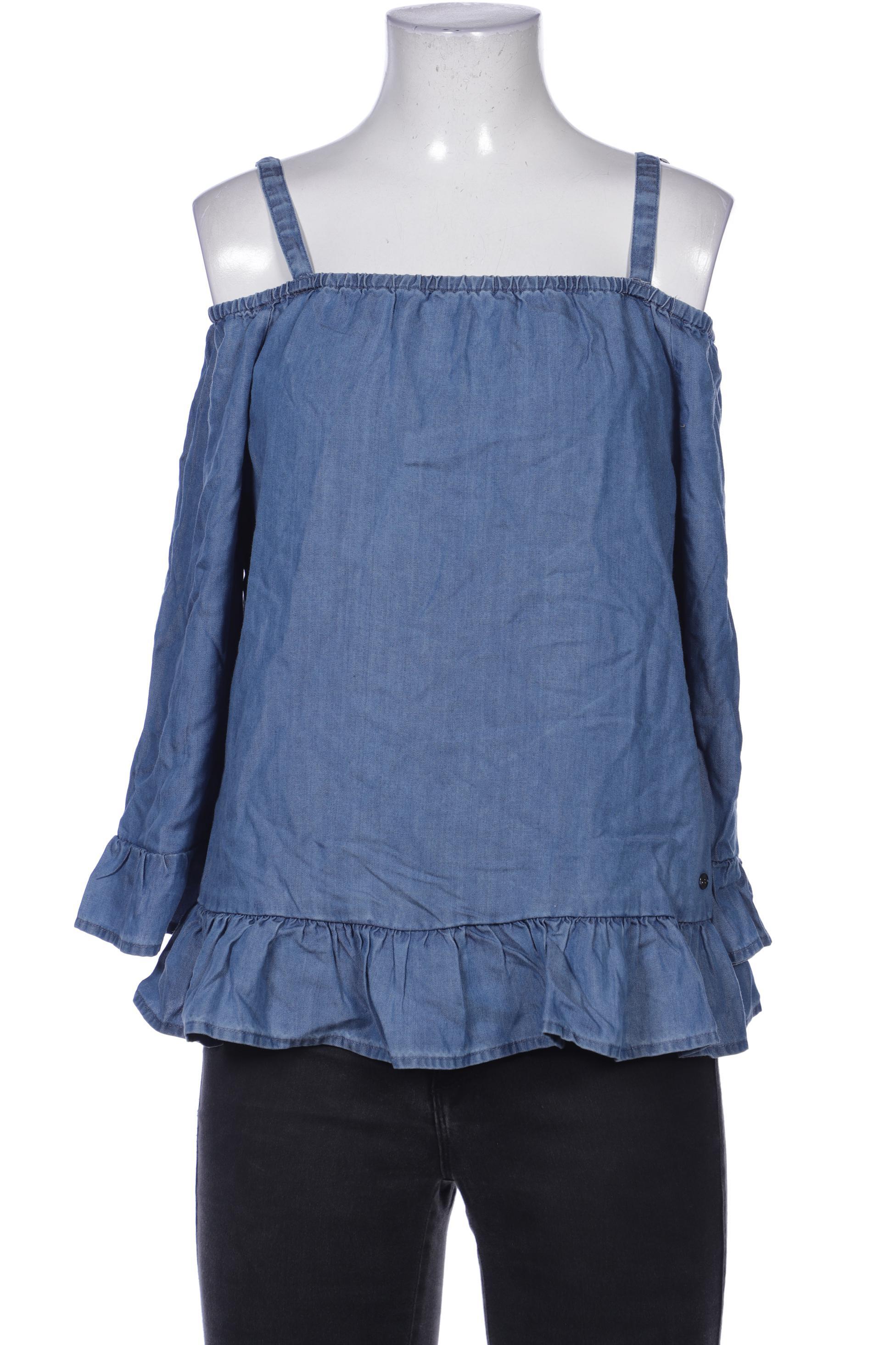 

Comma Damen Bluse, blau, Gr. 36
