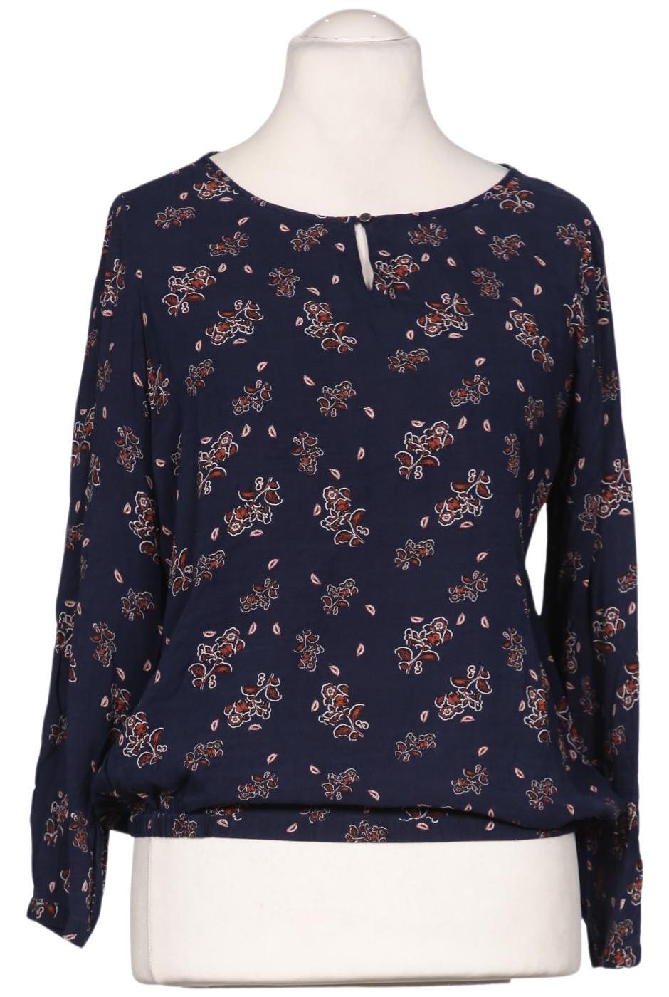 

Comma Damen Bluse, marineblau, Gr. 40