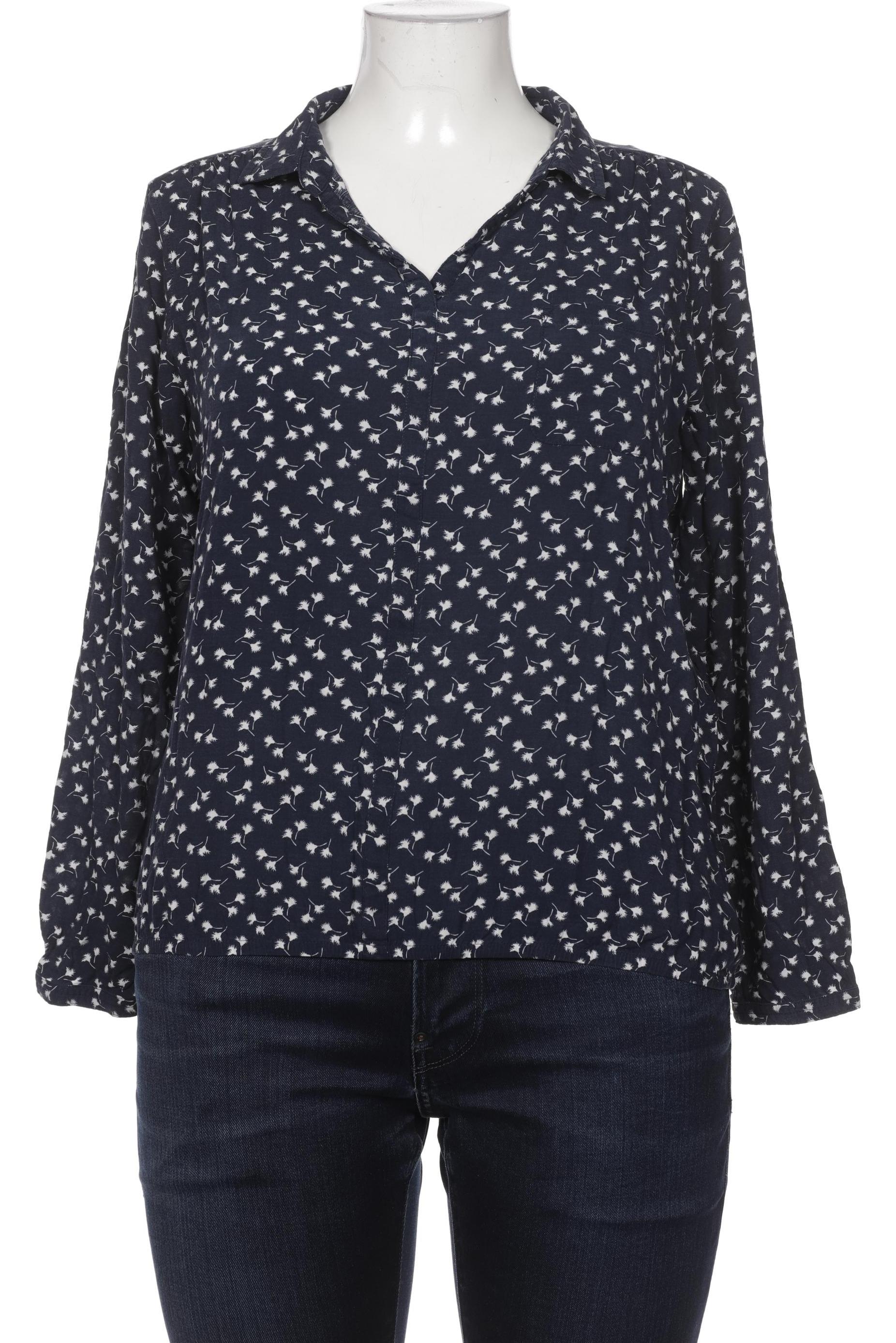 

Comma Damen Bluse, marineblau, Gr. 42