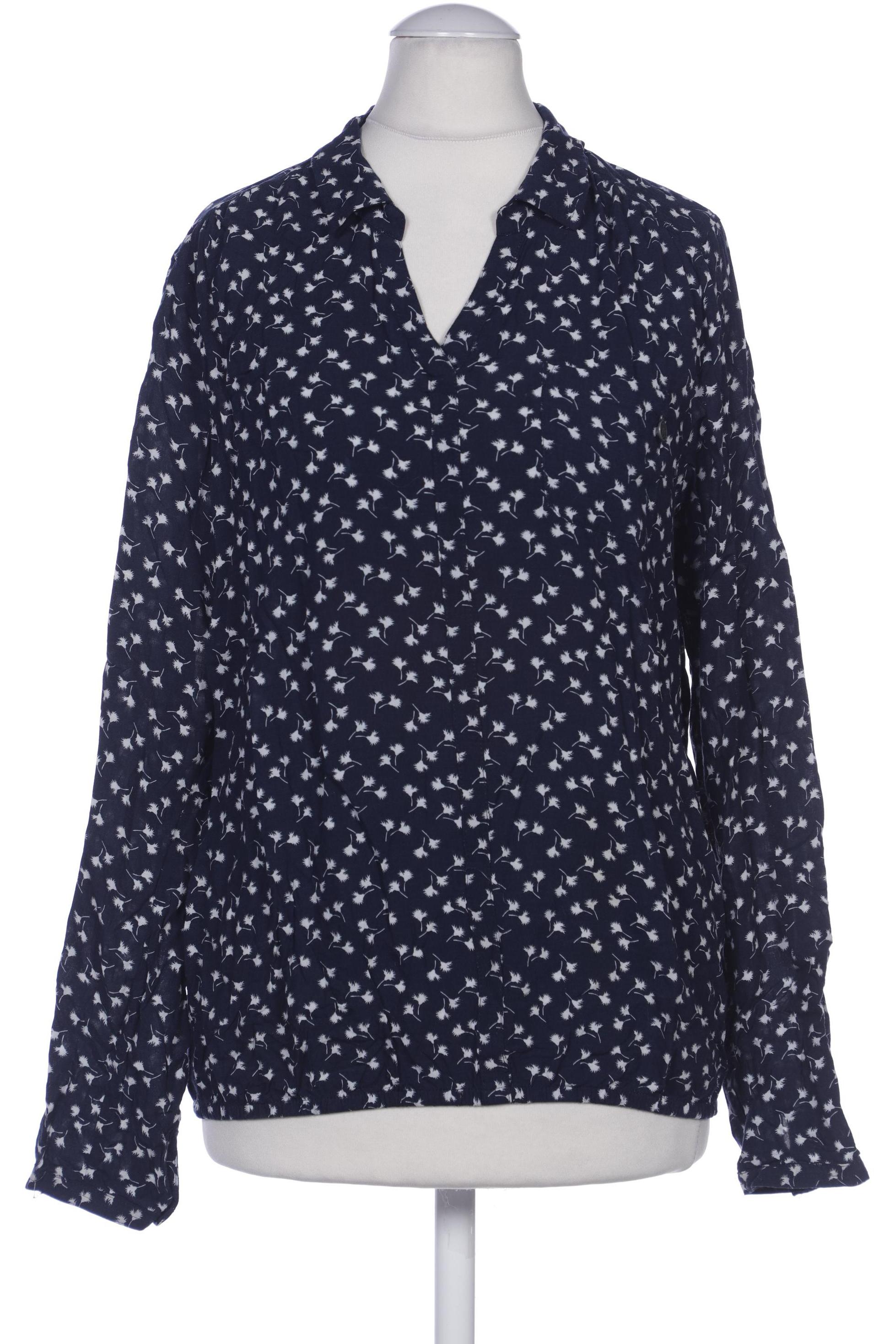 

Comma Damen Bluse, marineblau, Gr. 34