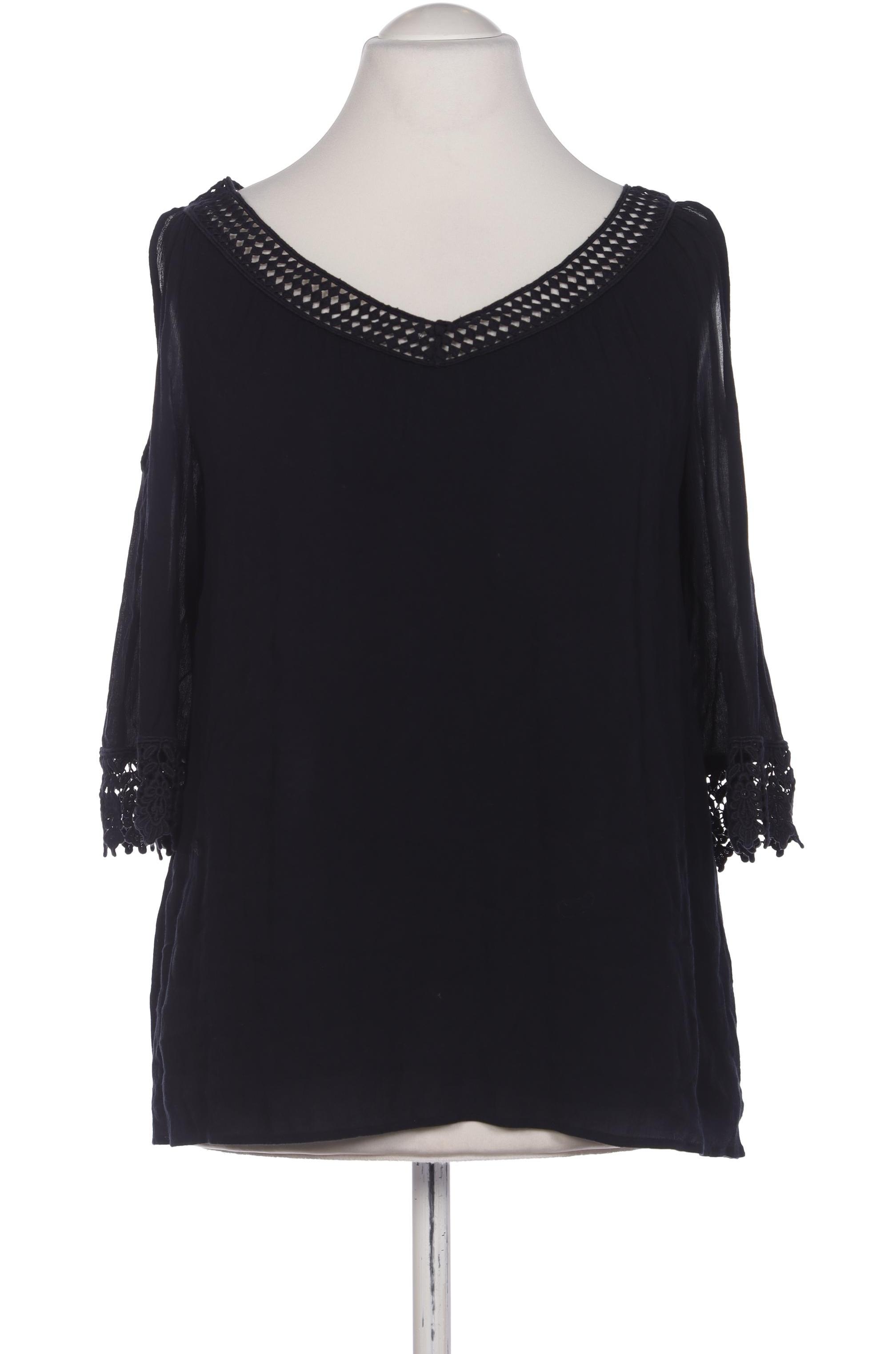 

Comma Damen Bluse, marineblau, Gr. 40