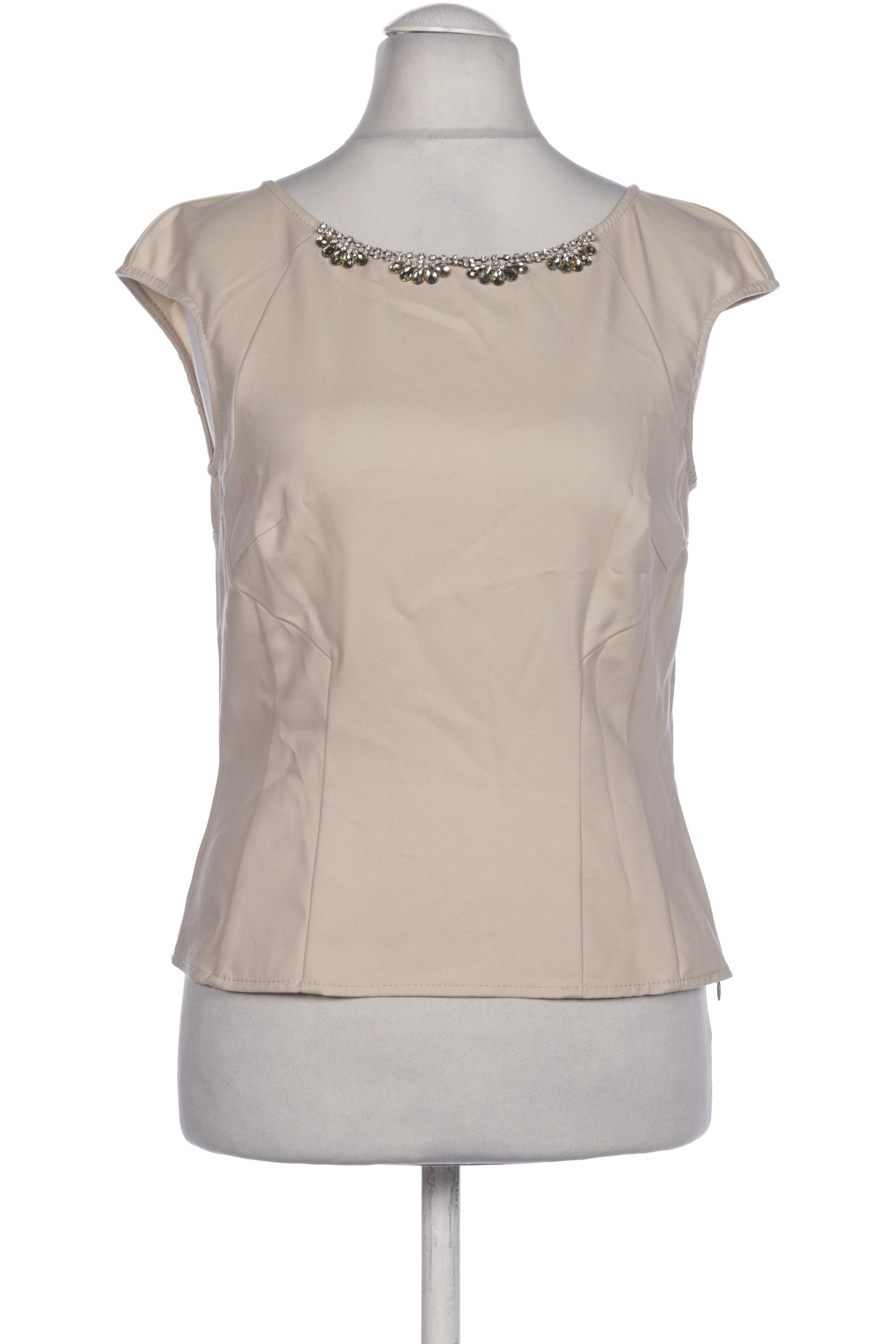 

Comma Damen Bluse, beige, Gr. 36