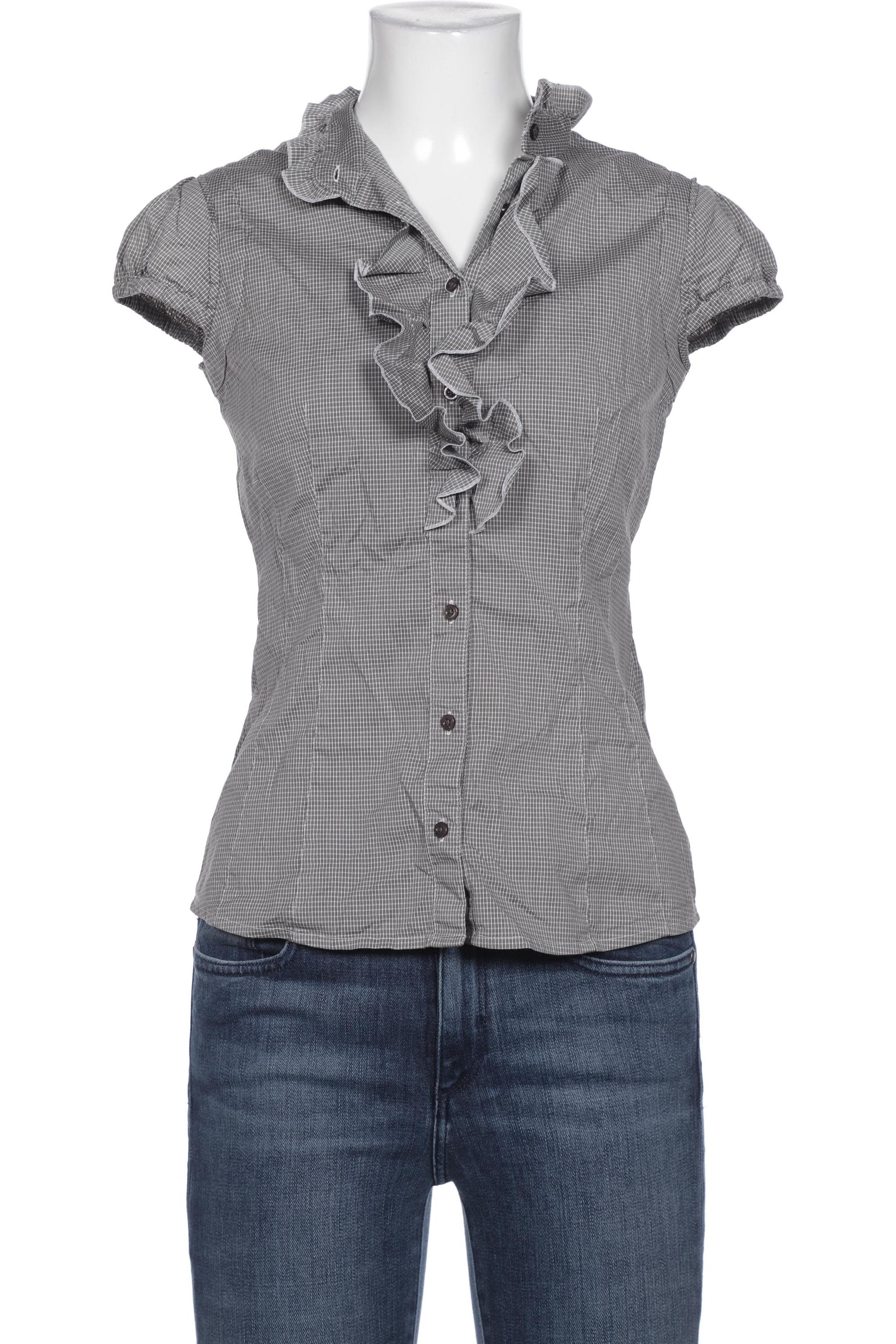 

Comma Damen Bluse, grau, Gr. 34
