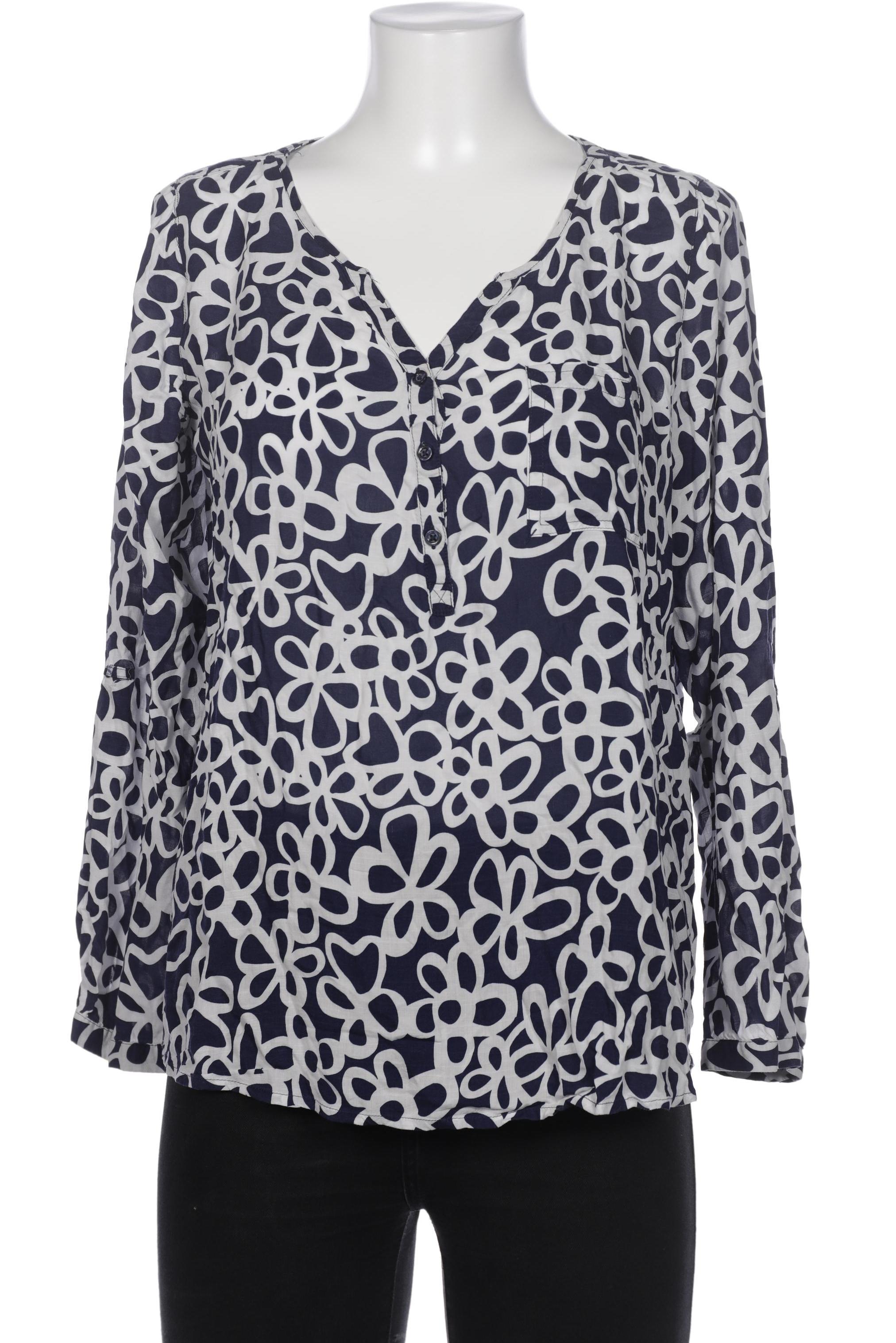

Comma Damen Bluse, marineblau, Gr. 38