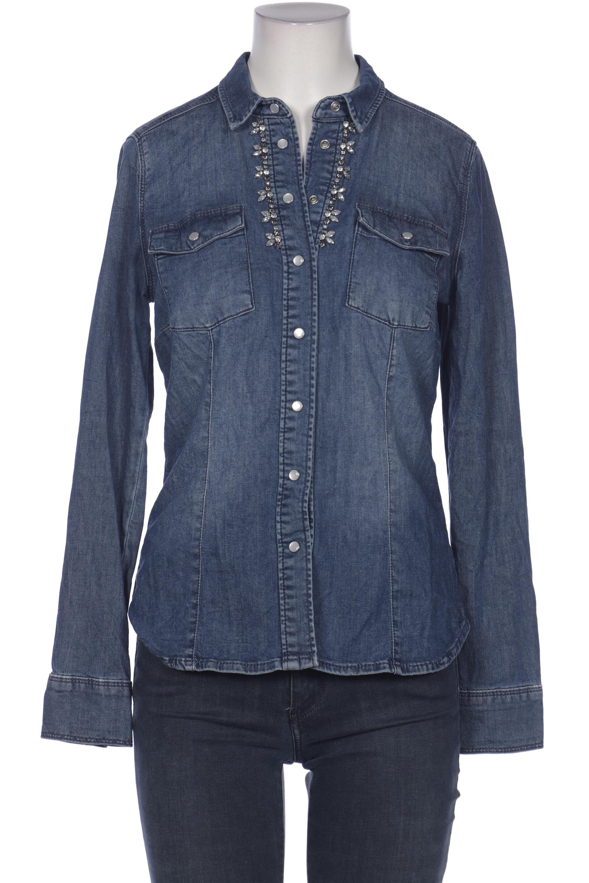 

Comma Damen Bluse, blau, Gr. 36