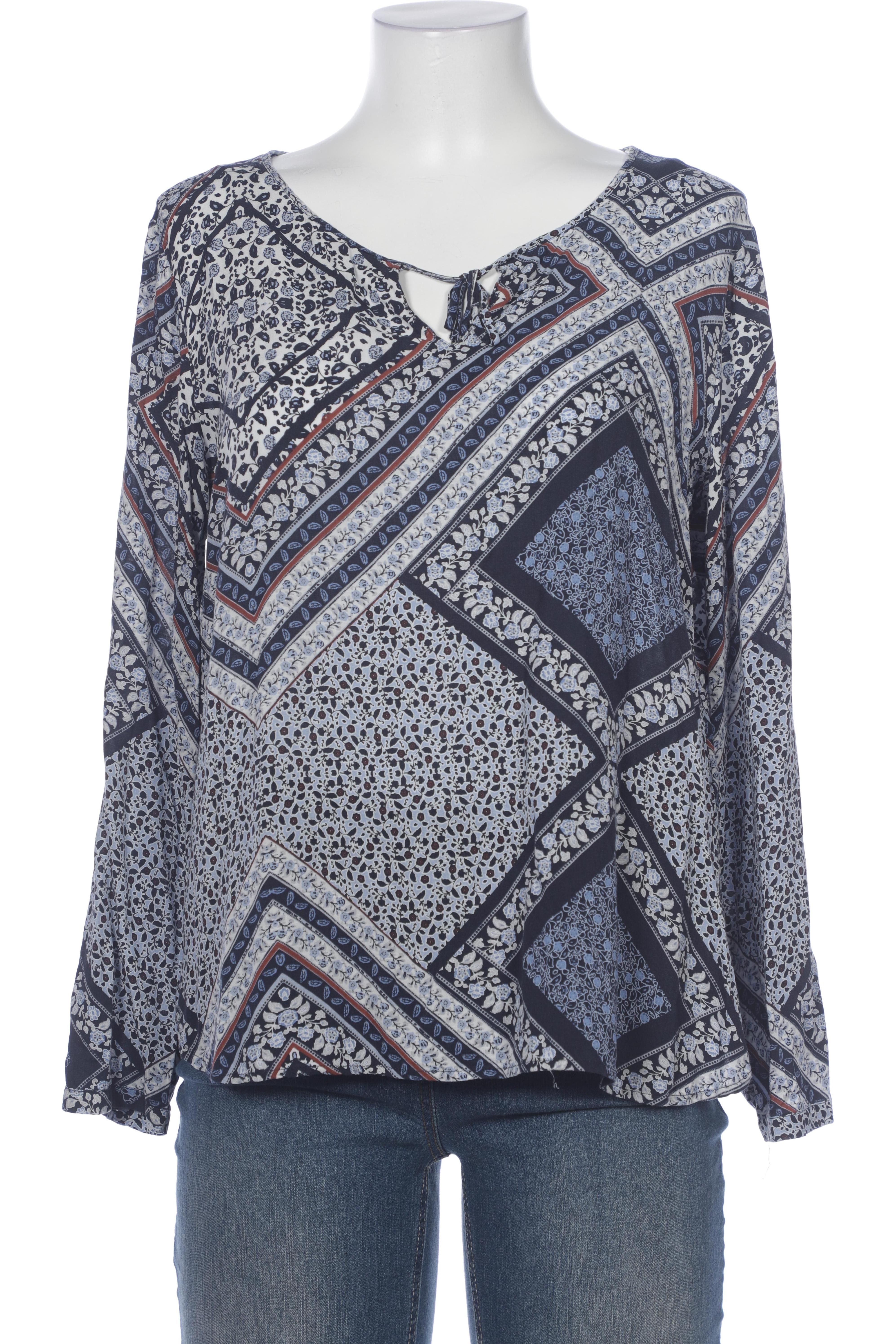 

Comma Damen Bluse, marineblau, Gr. 40