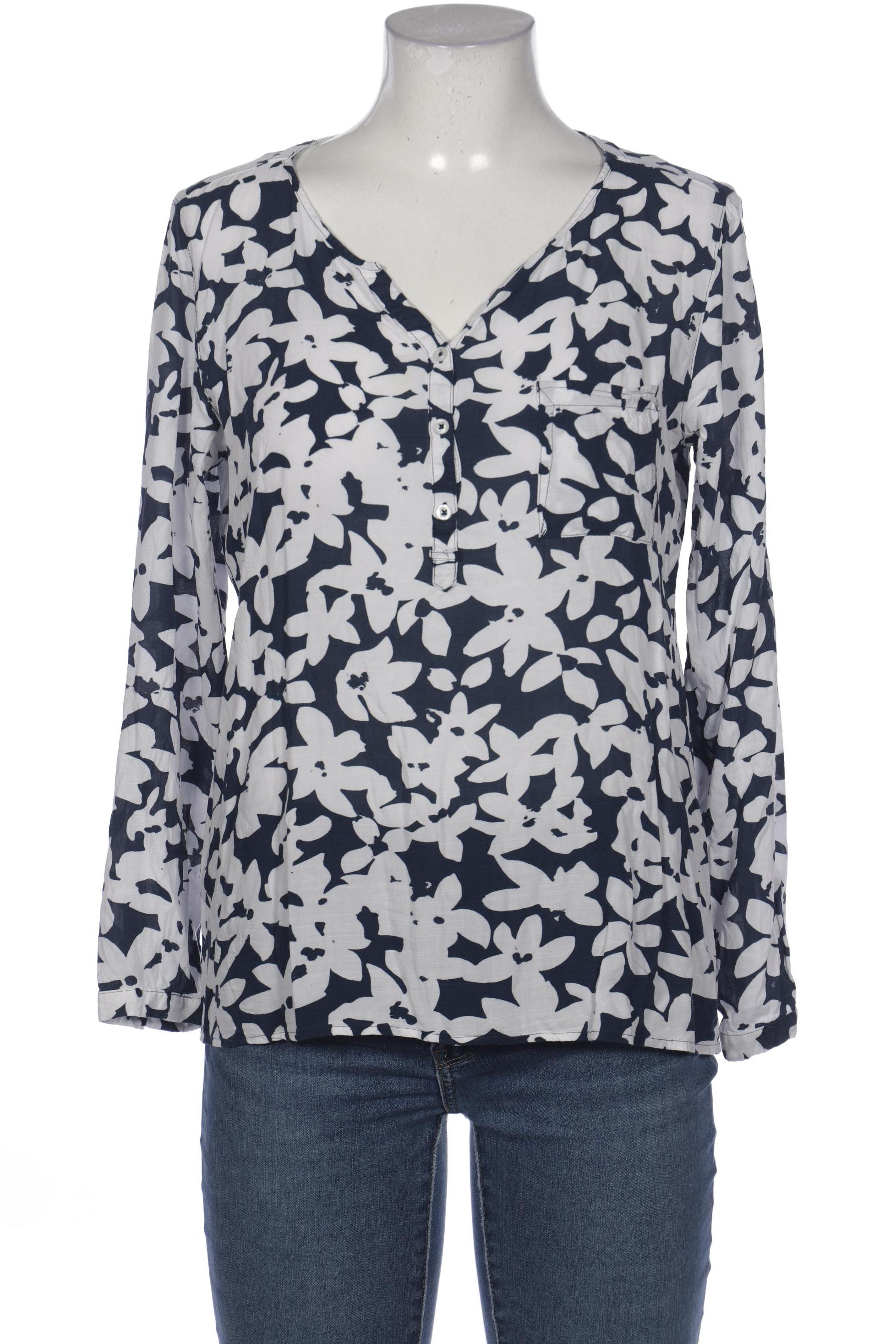 

Comma Damen Bluse, marineblau, Gr. 38