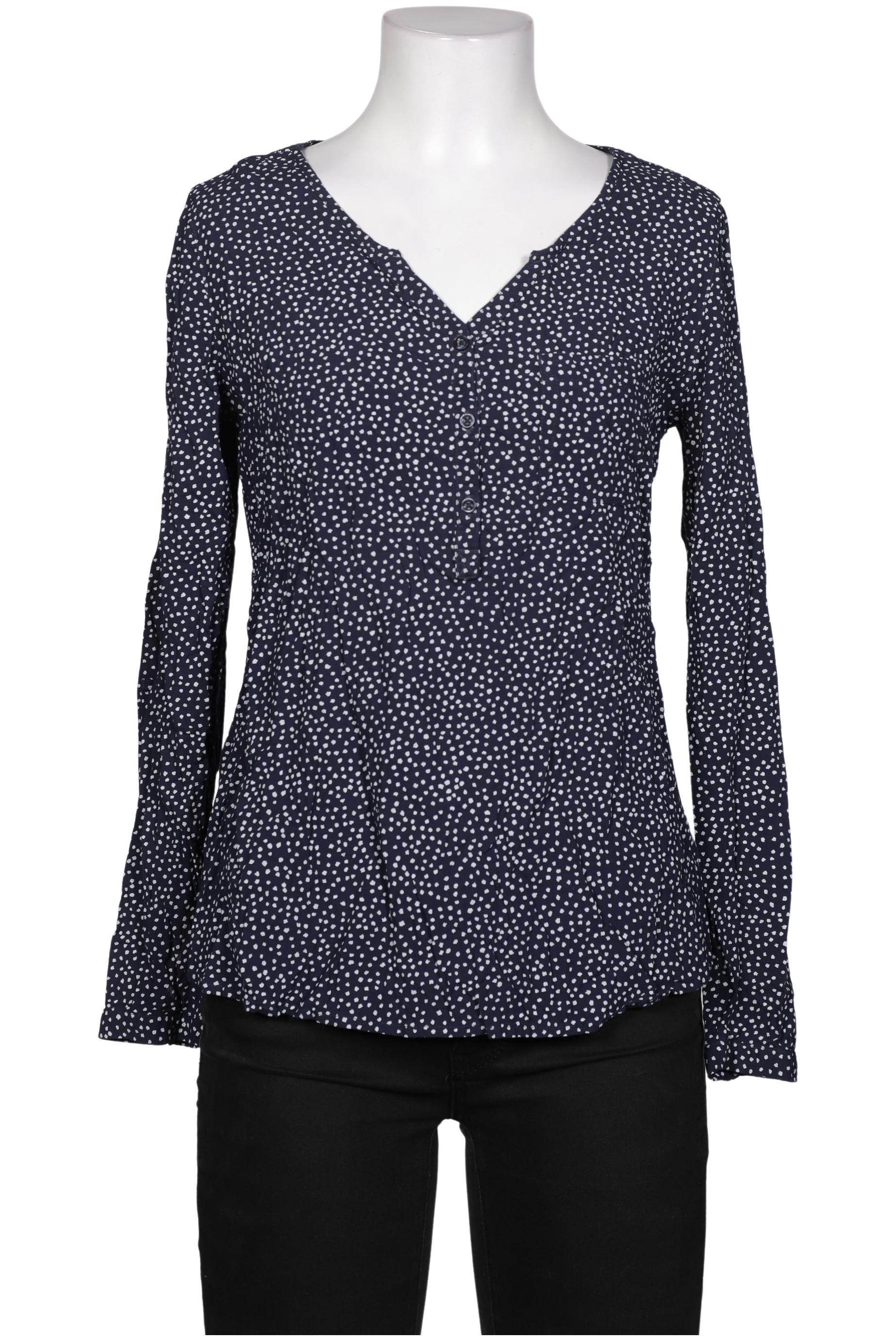 

Comma Damen Bluse, marineblau, Gr. 34