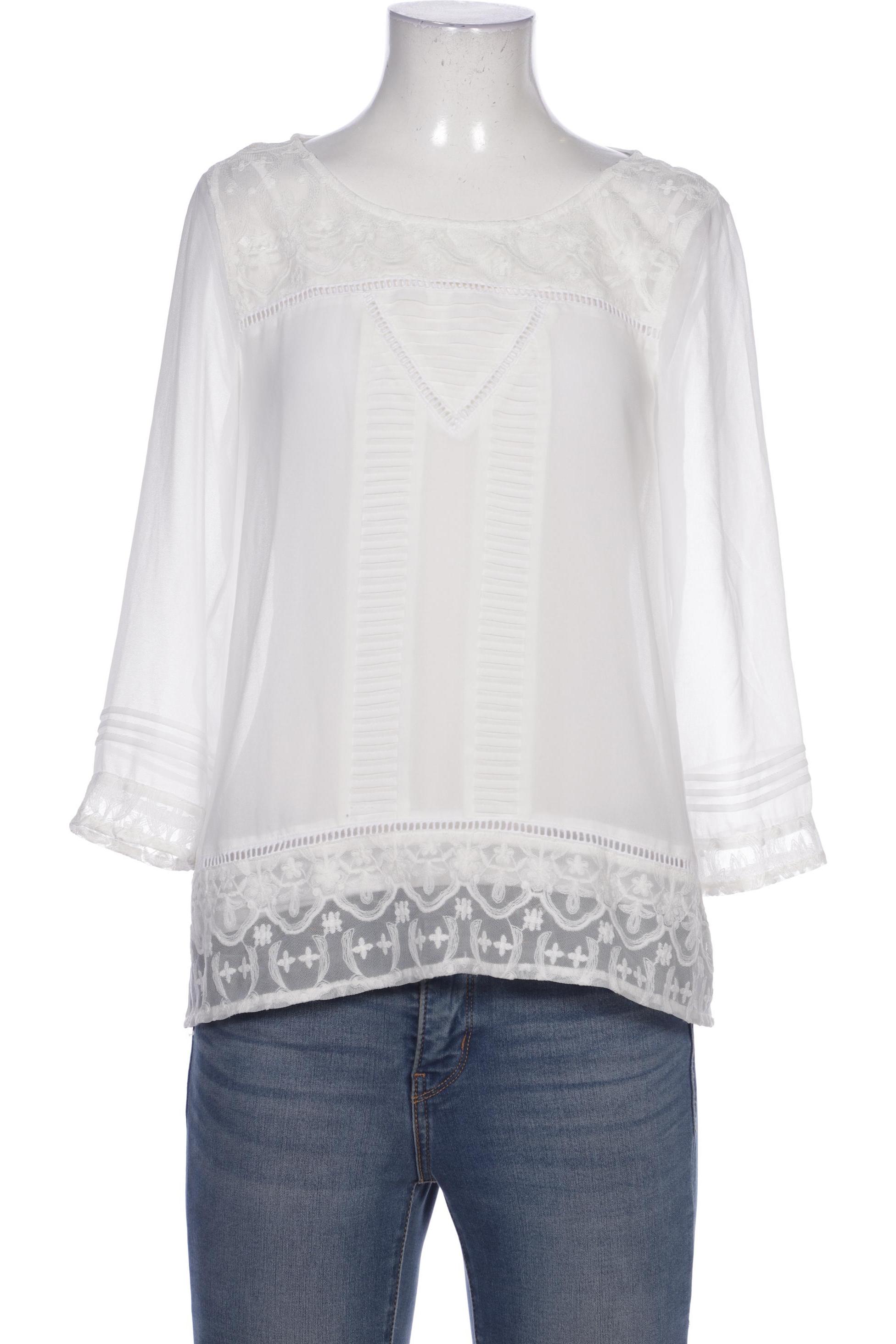

Comma Damen Bluse, weiß, Gr. 32