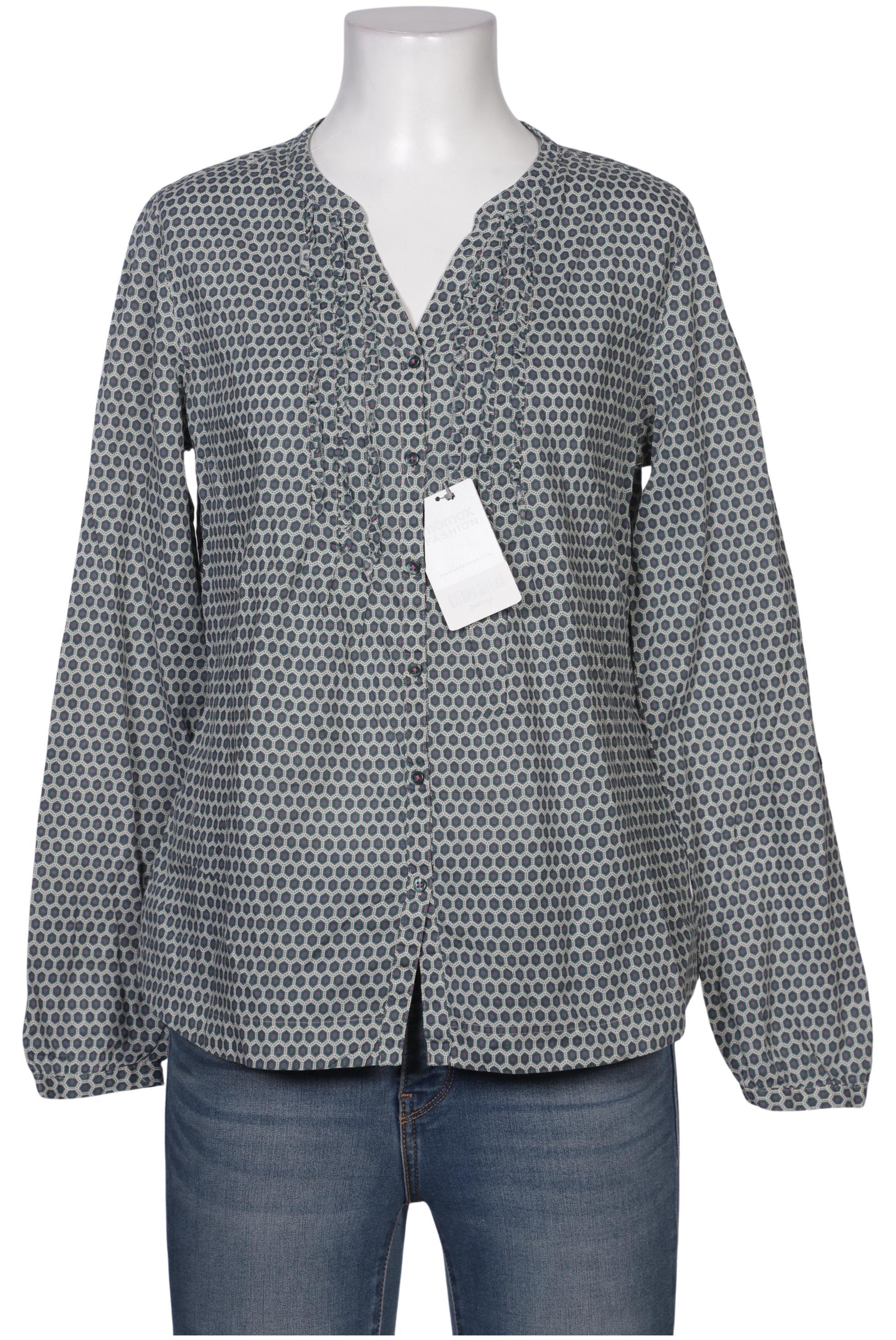 

Comma Damen Bluse, türkis, Gr. 36