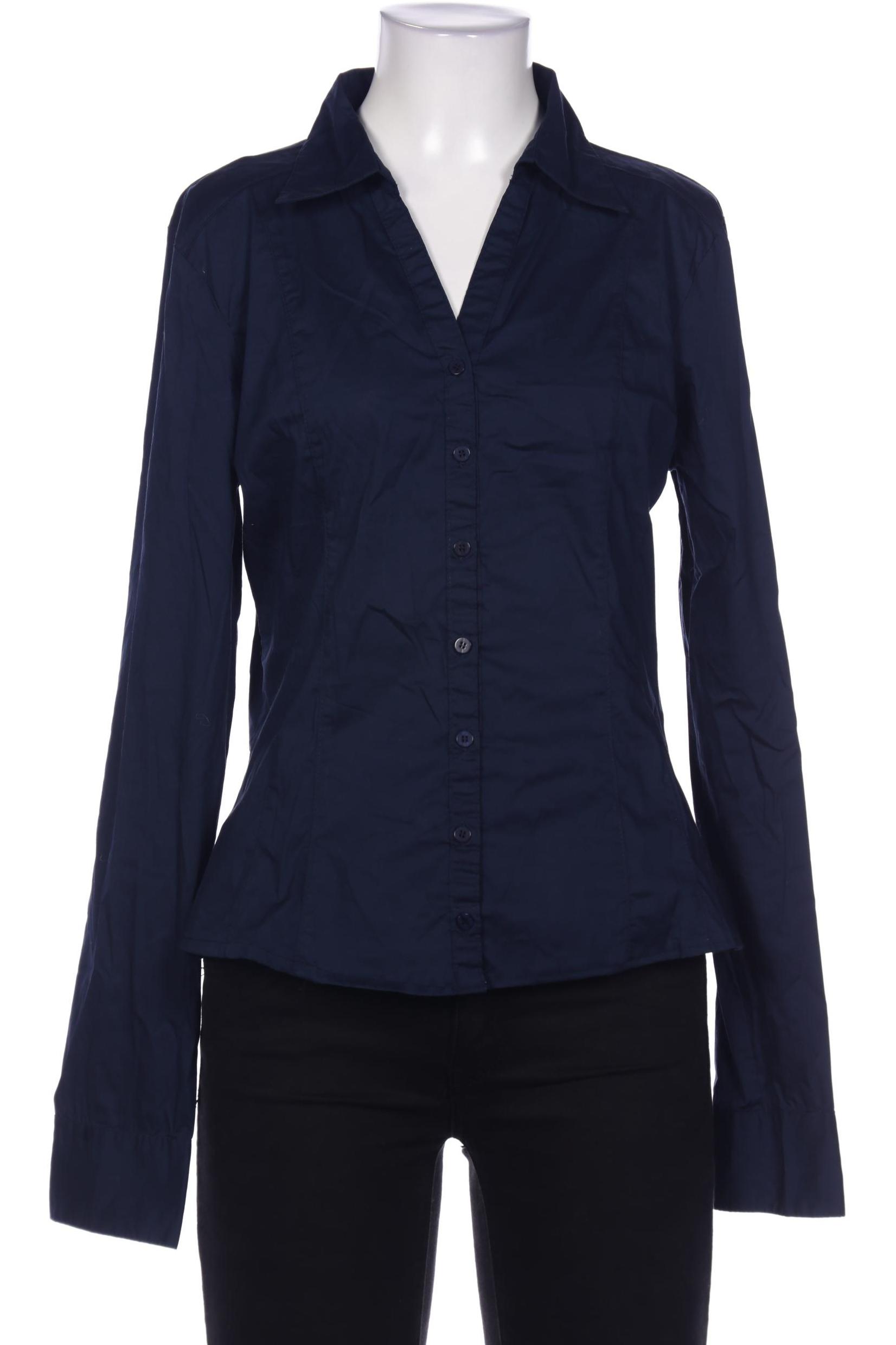 

Comma Damen Bluse, marineblau, Gr. 36
