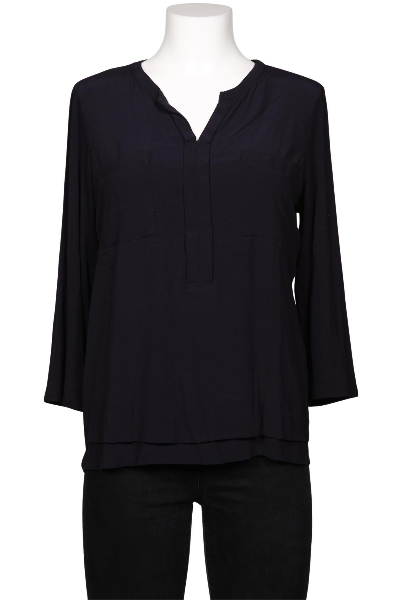 

Comma Damen Bluse, marineblau, Gr. 40