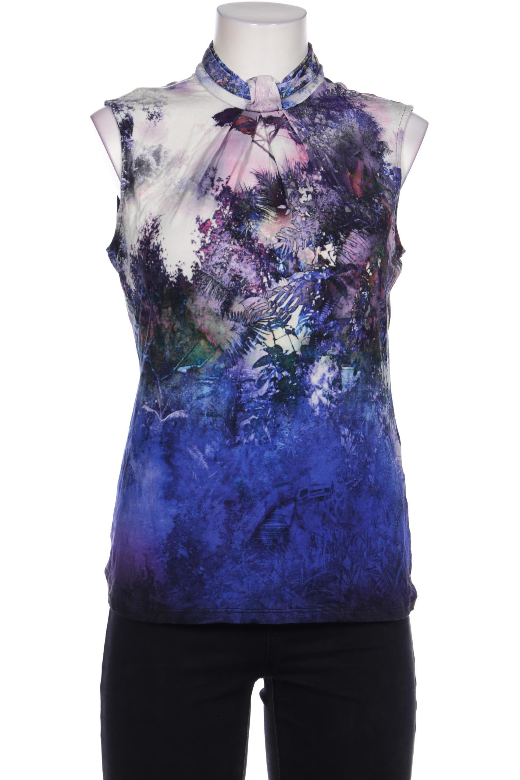 

Comma Damen Bluse, blau