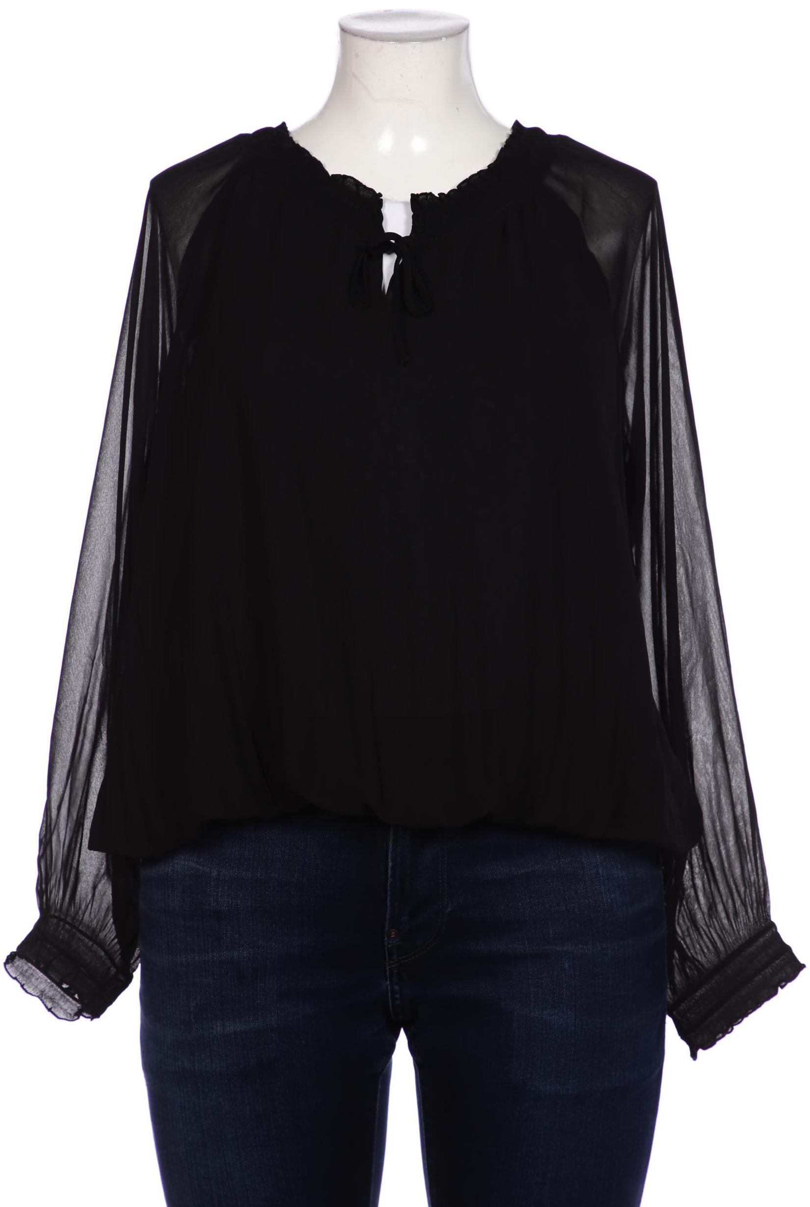 

Comma Damen Bluse, schwarz, Gr. 46