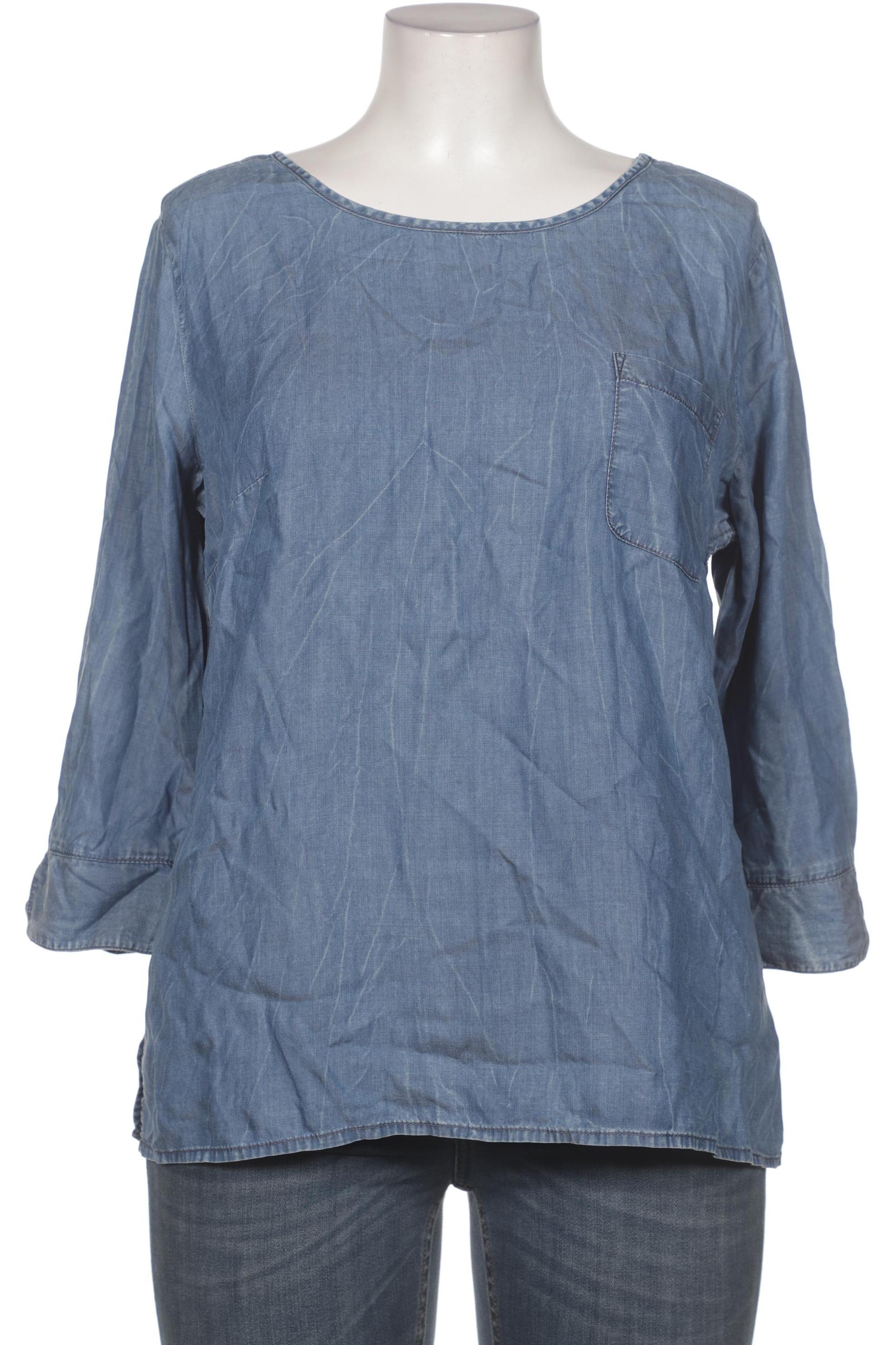 

Comma Damen Bluse, blau, Gr. 42