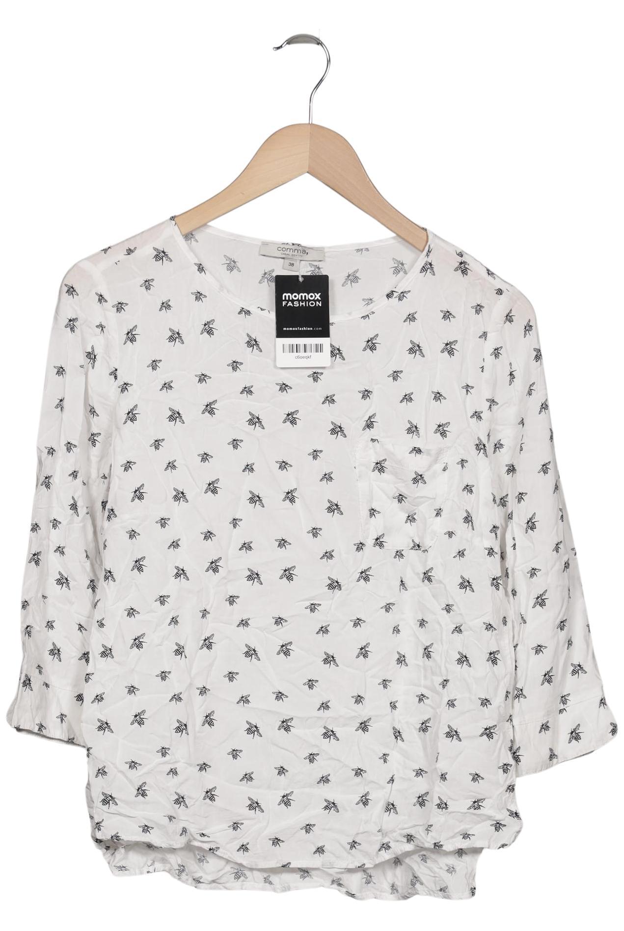 

Comma Damen Bluse, weiß, Gr. 38