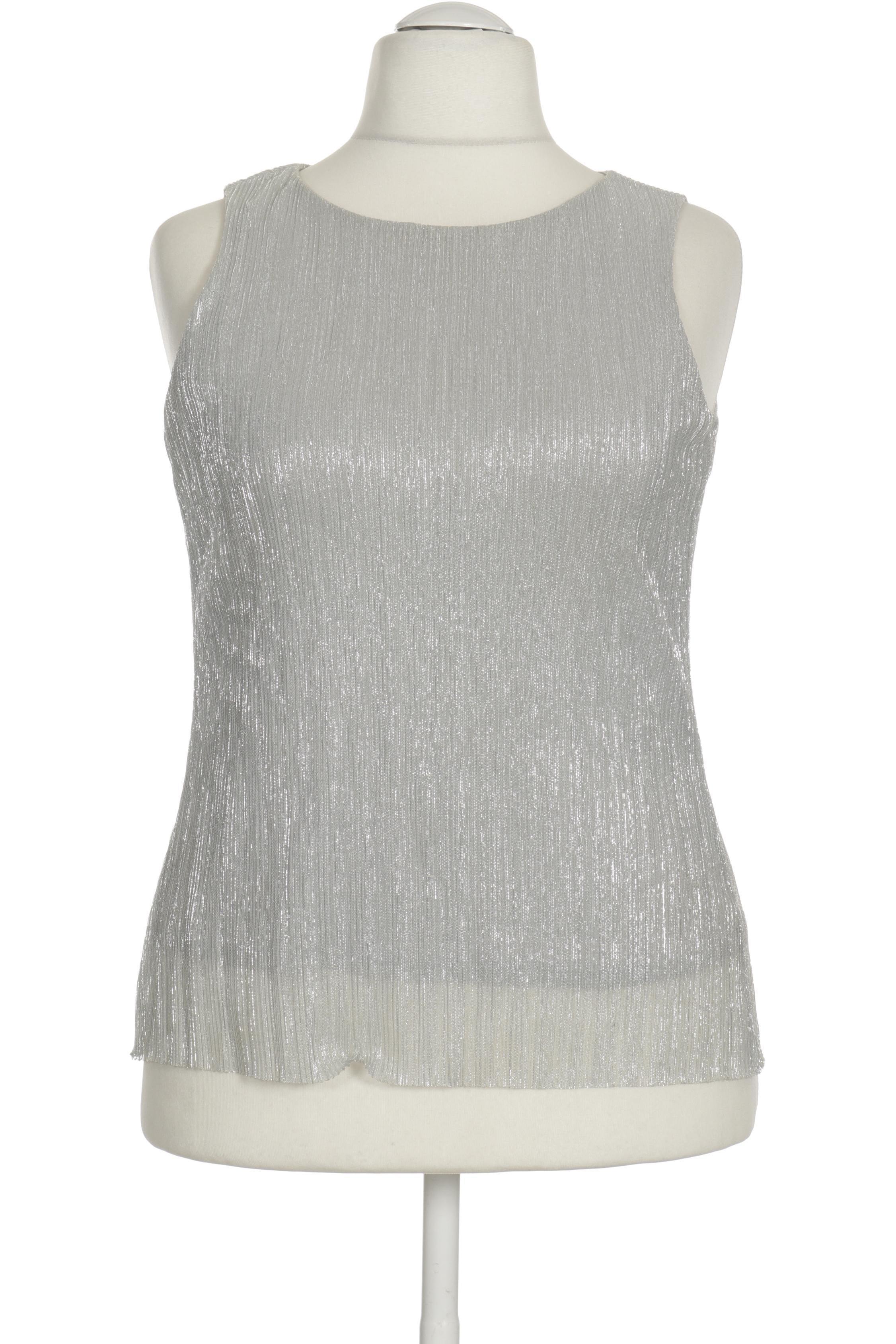 

Comma Damen Bluse, silber, Gr. 42